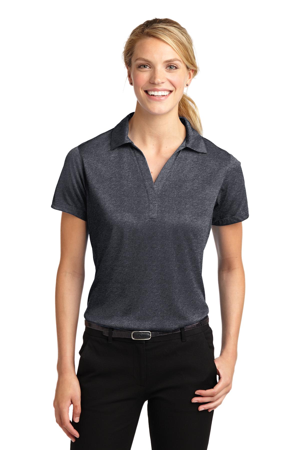 Ladies Graphite Heather Sport-Tek