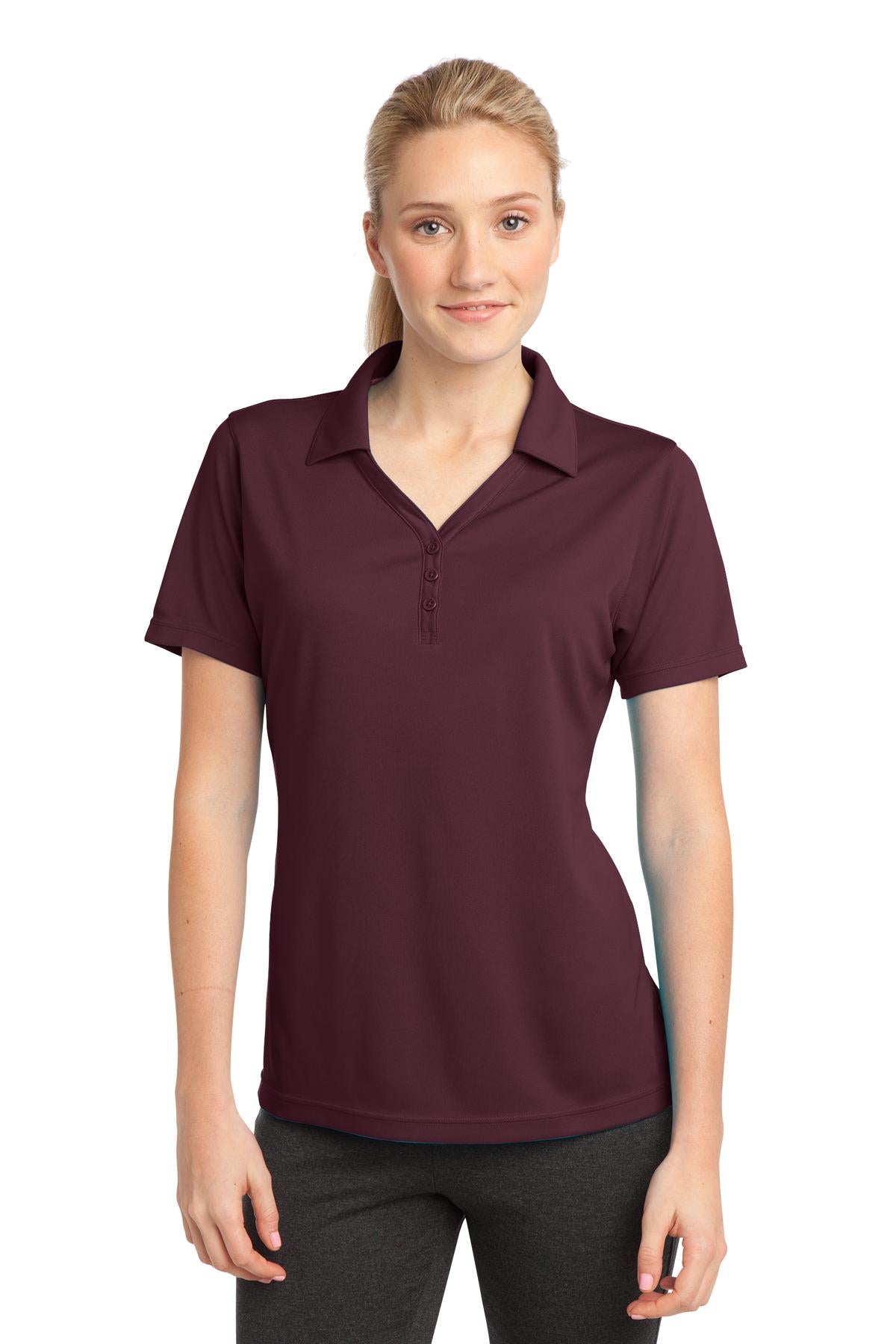 Ladies Maroon Sport-Tek