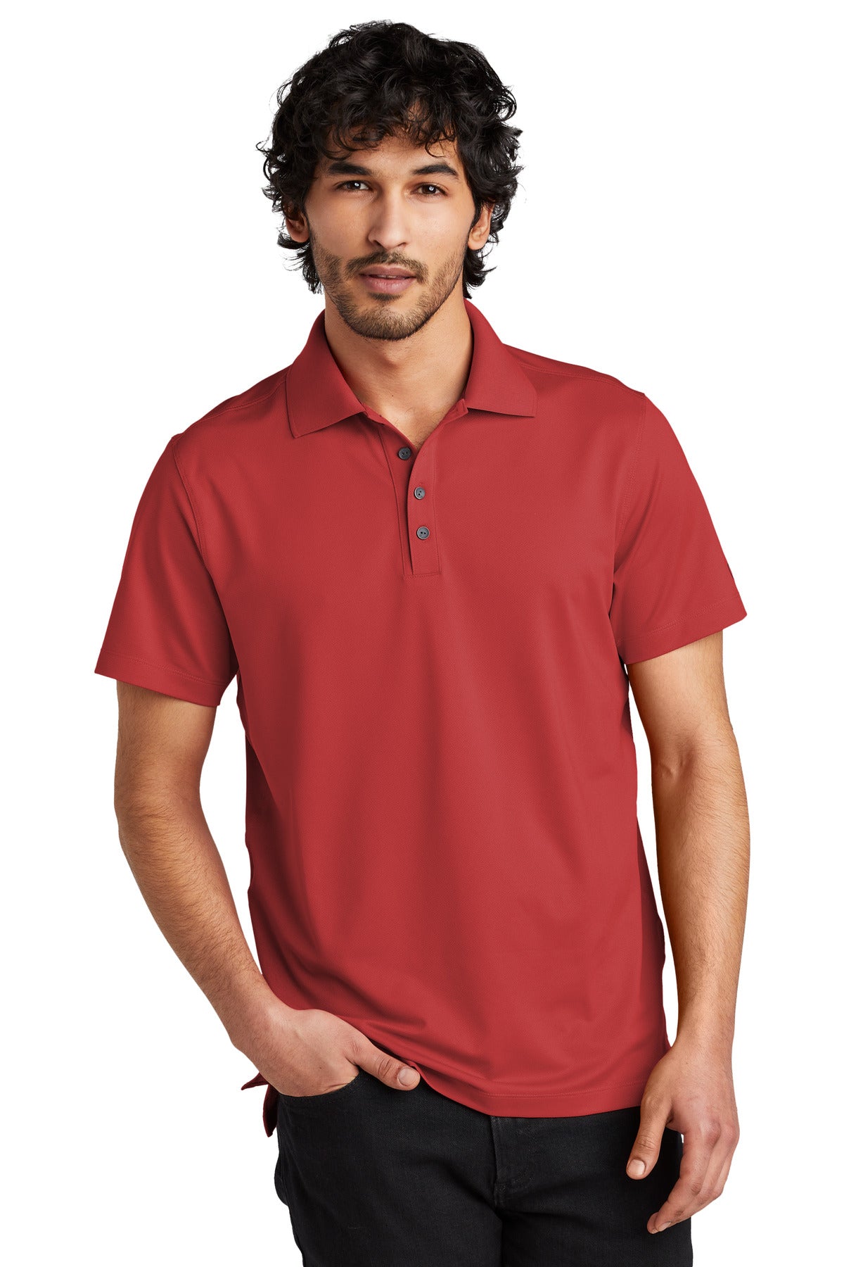 Polos/Knits Ripped Red OGIO