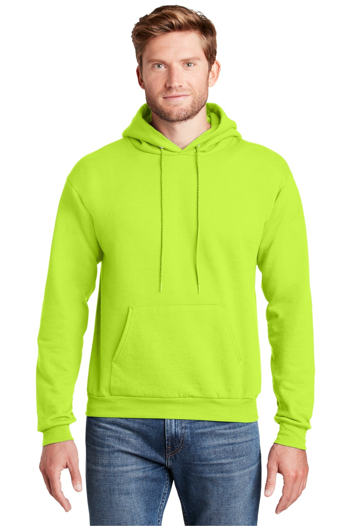 Sweatshirts/Fleece Safety Green Hanes
