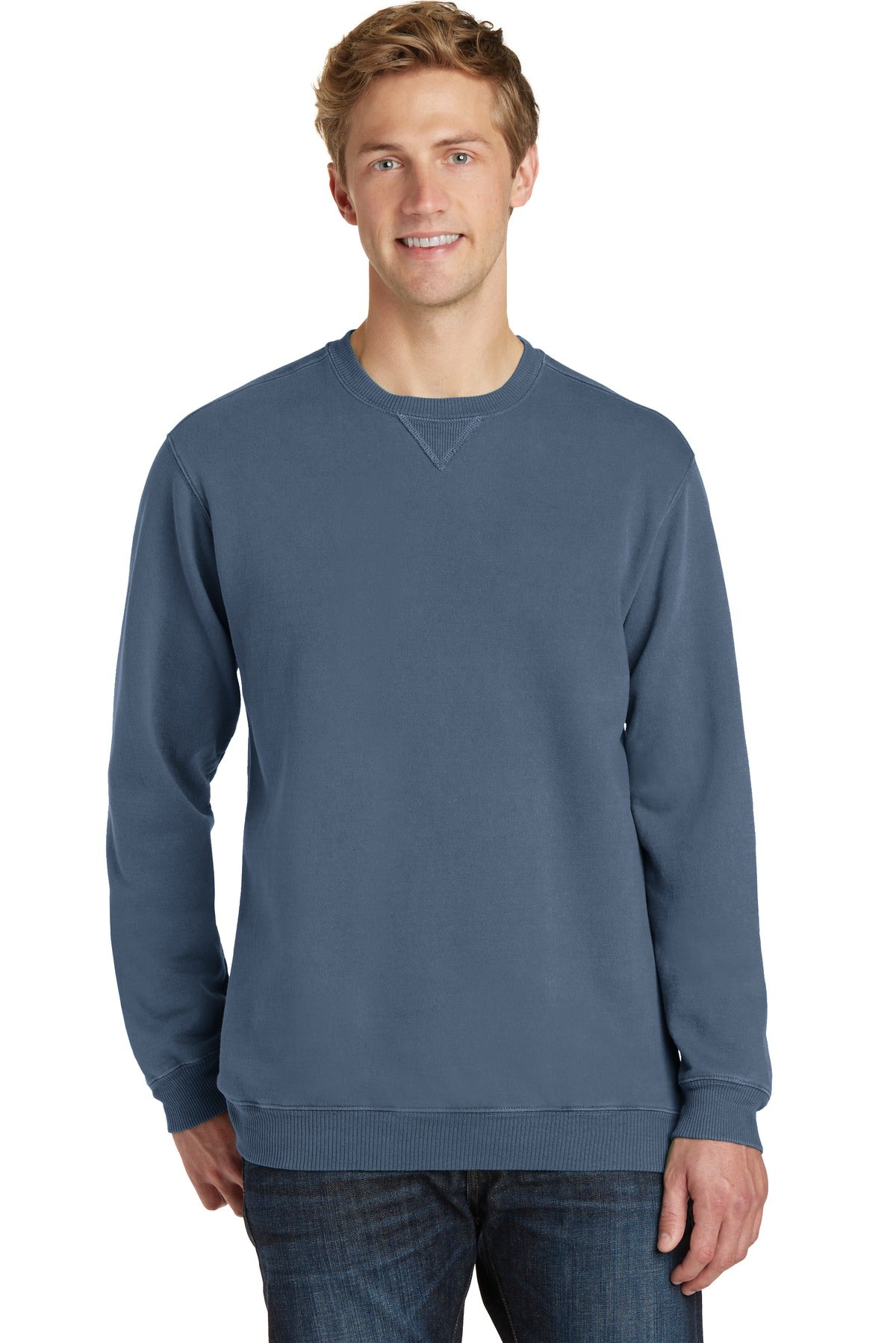 Sweatshirts/Fleece Denim Blue Port & Company