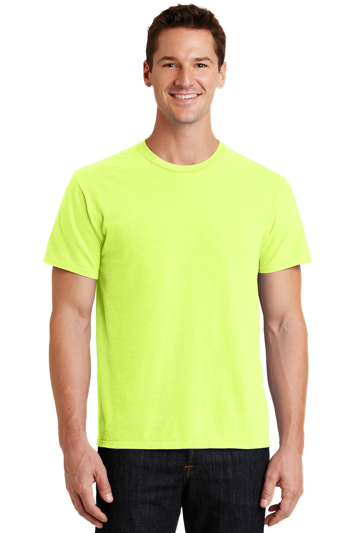 T-Shirts Neon Yellow Port & Company