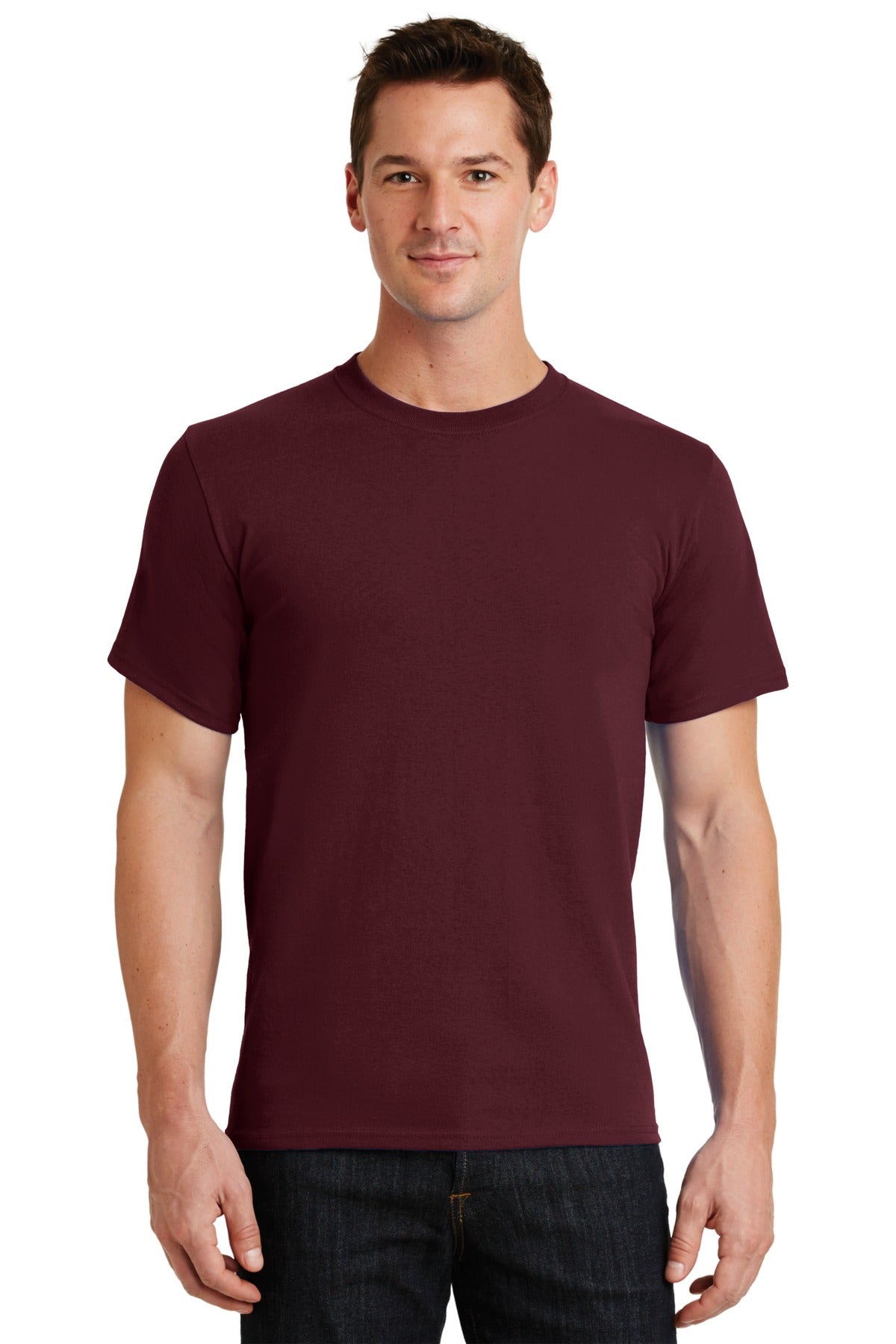 T-Shirts Athletic Maroon Port & Company