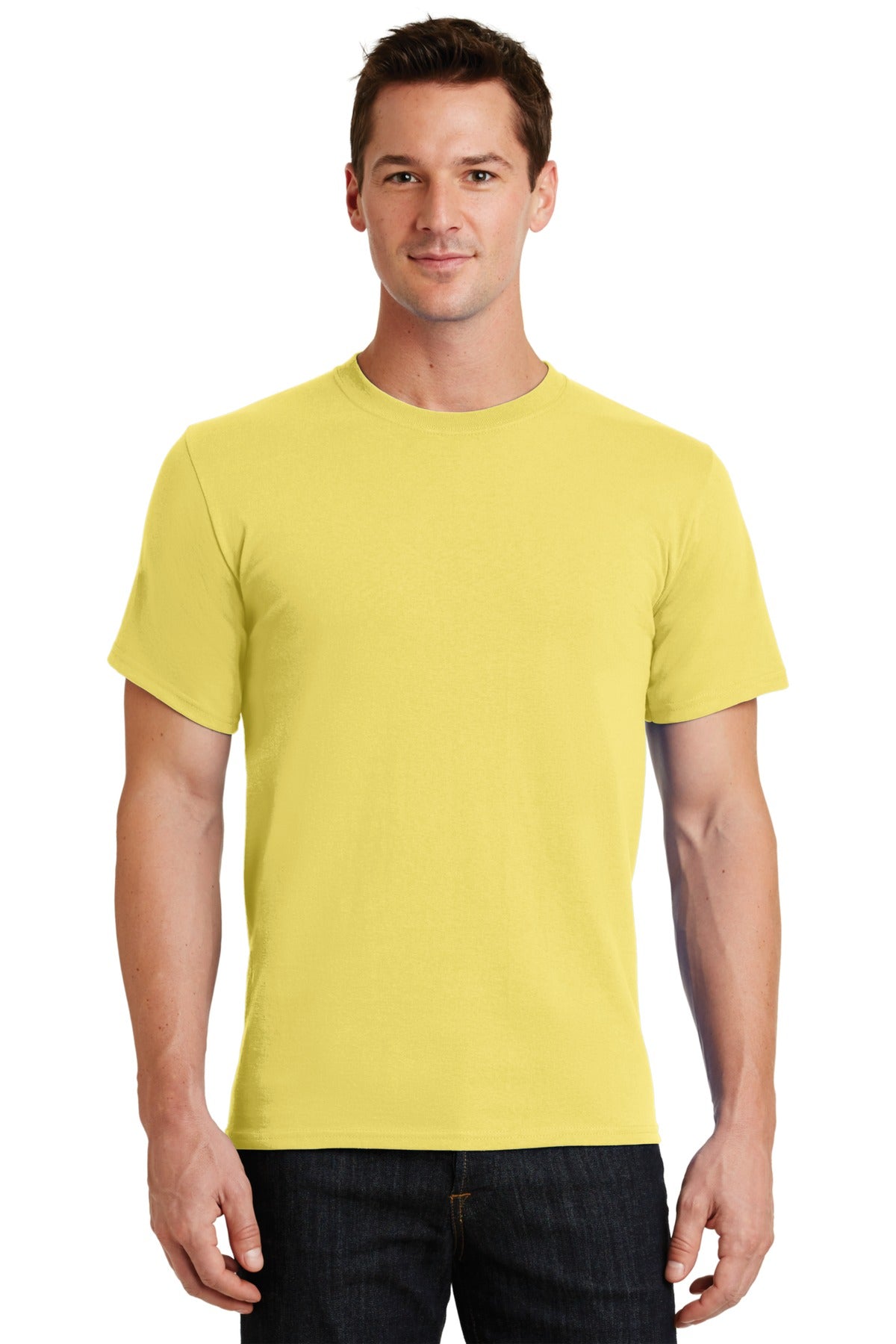 T-Shirts Yellow Port & Company