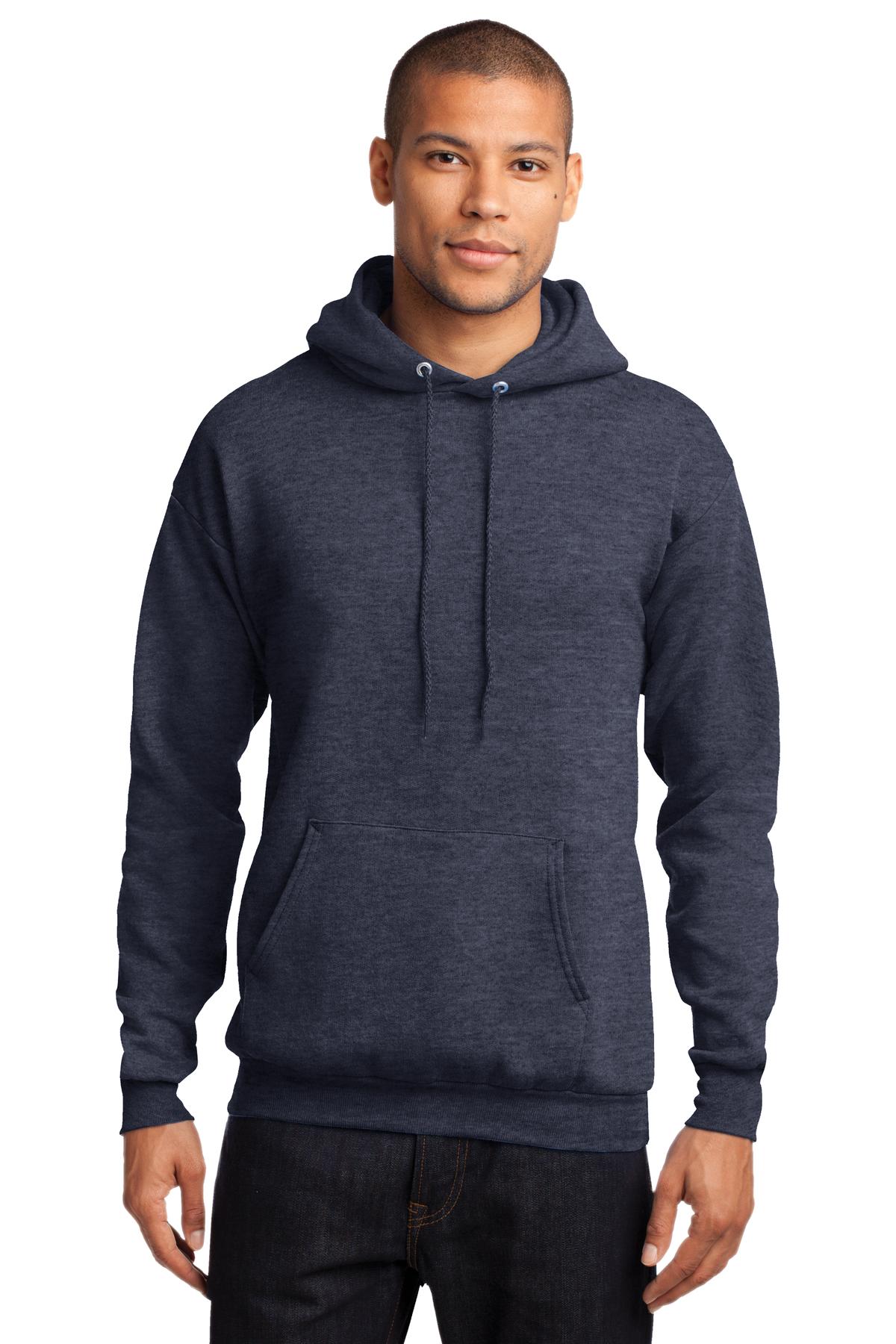 Sweatshirts/Fleece Heather Navy Port & Company