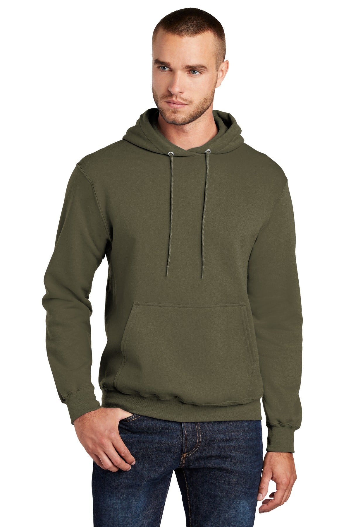Sweatshirts/Fleece Olive Drab Green Port & Company