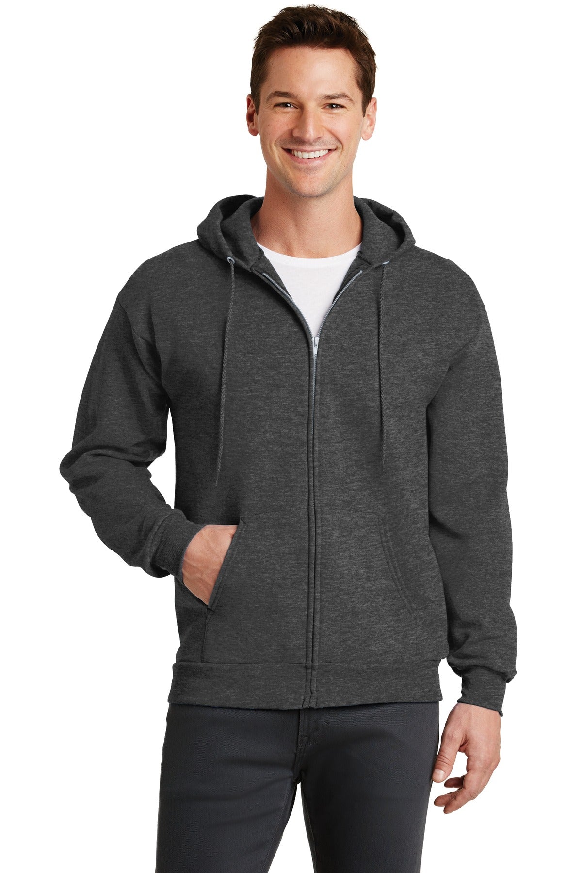 Sweatshirts/Fleece Dark Heather Grey Port & Company