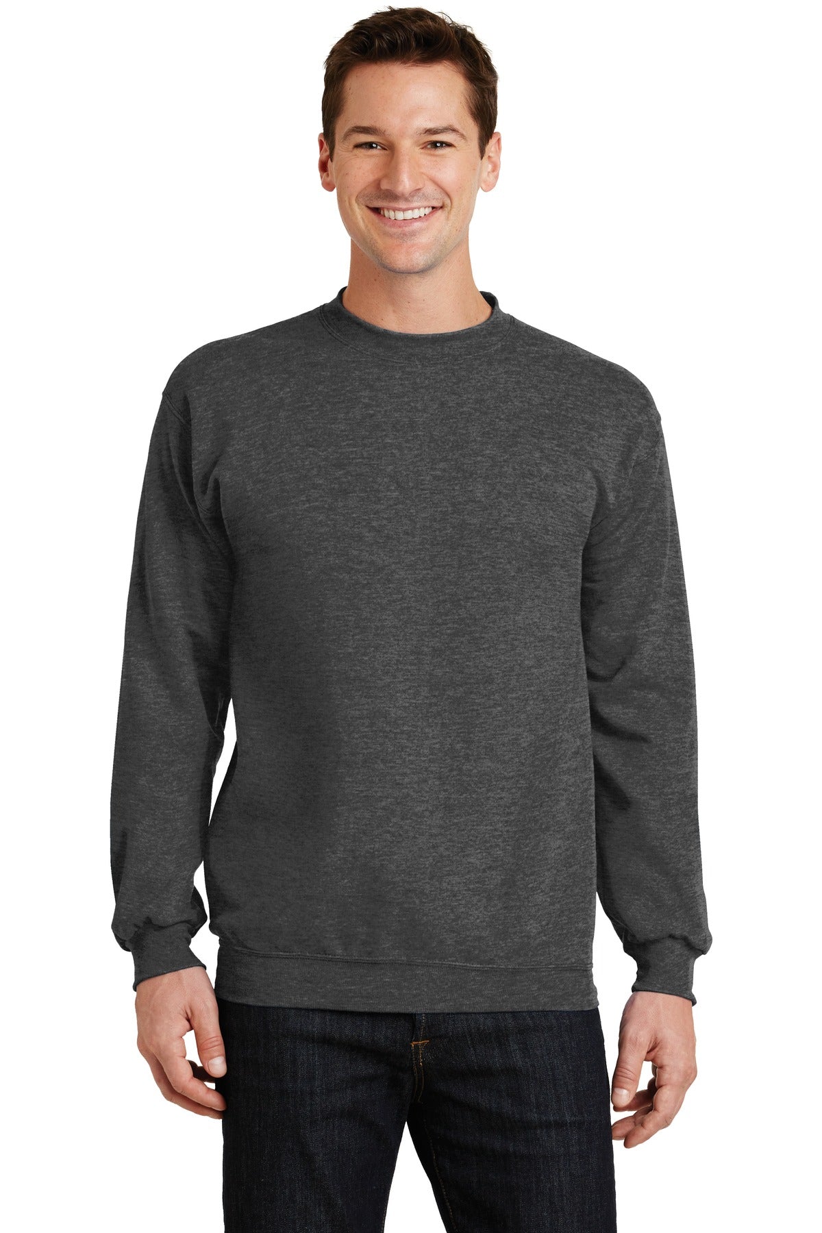 Sweatshirts/Fleece Dark Heather Grey Port & Company