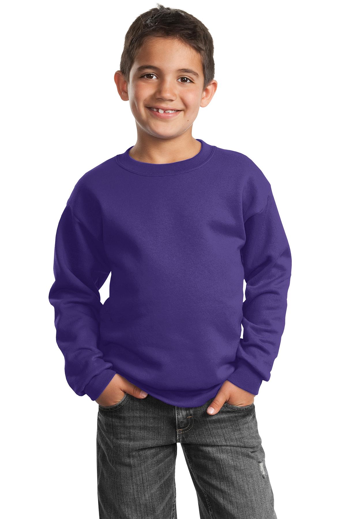 Sweatshirts/Fleece Purple Port & Company