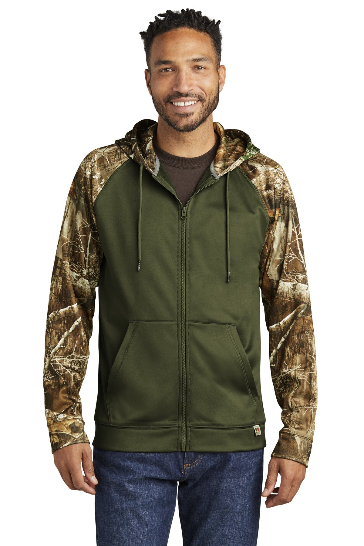 Sweatshirts/Fleece Olive Drab Green/ Realtree Edge Russell Outdoors