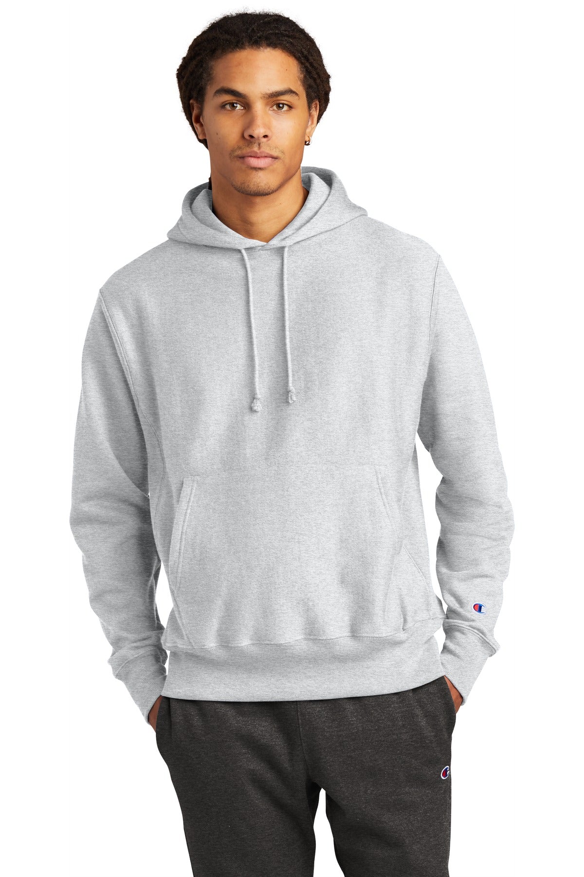 Champion hoodie stitched on sale