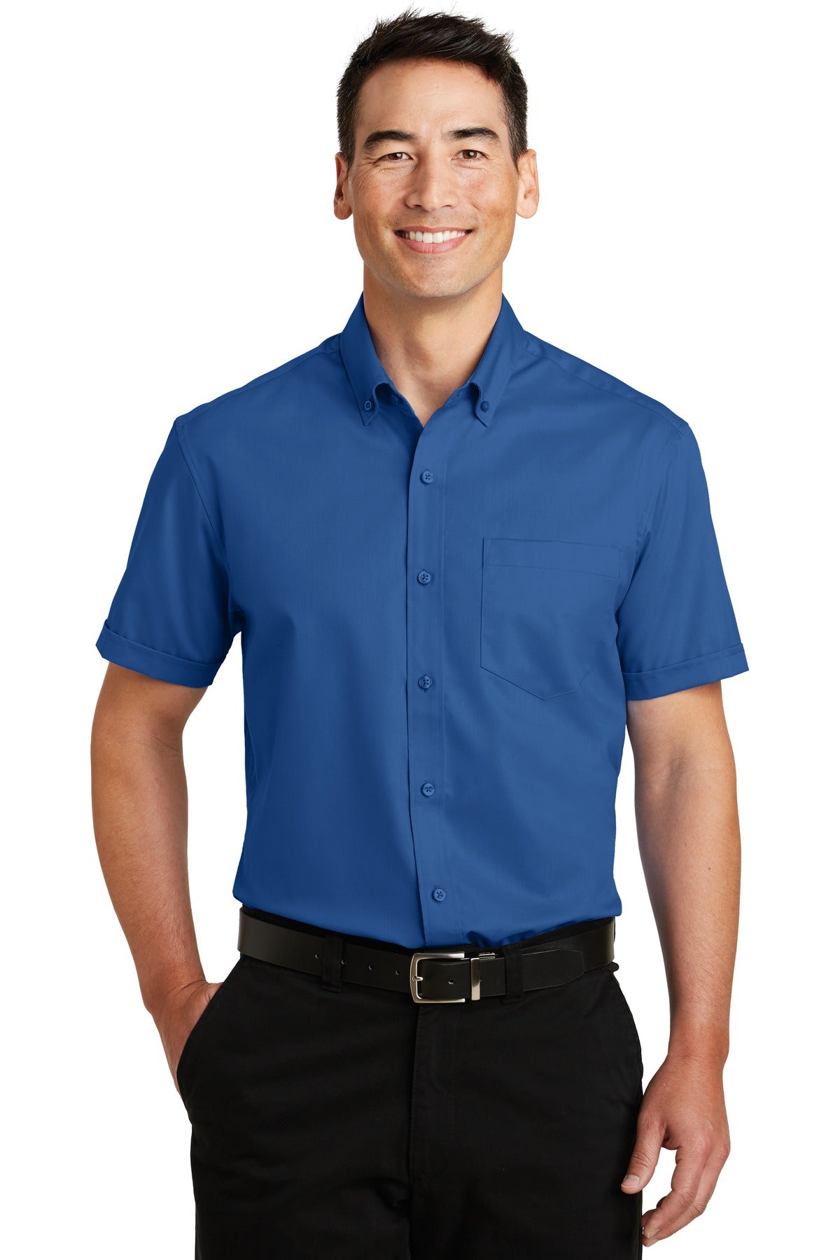 Woven Shirts True Blue Port Authority