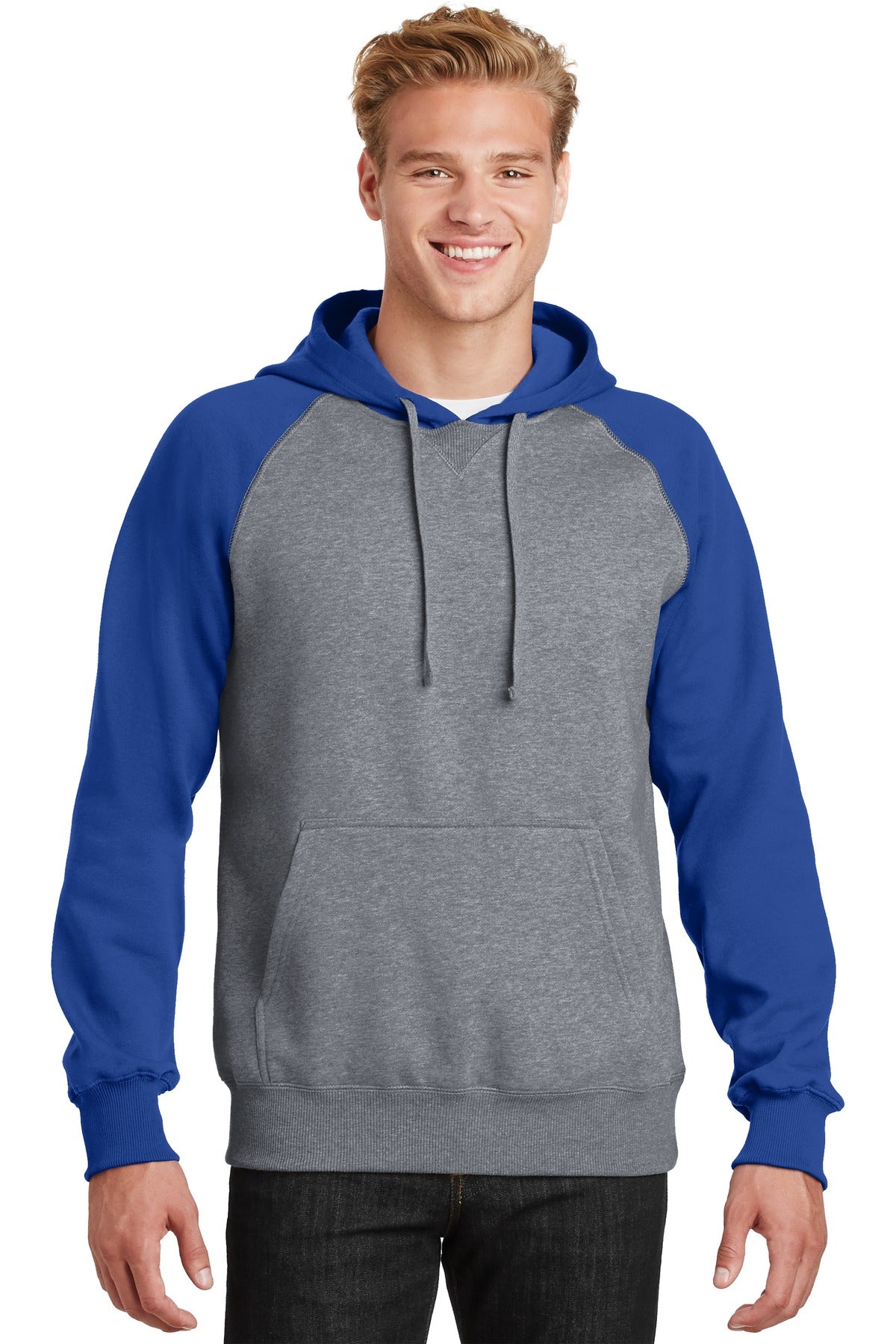 Sweatshirts/Fleece True Royal/ Vintage Heather Sport-Tek