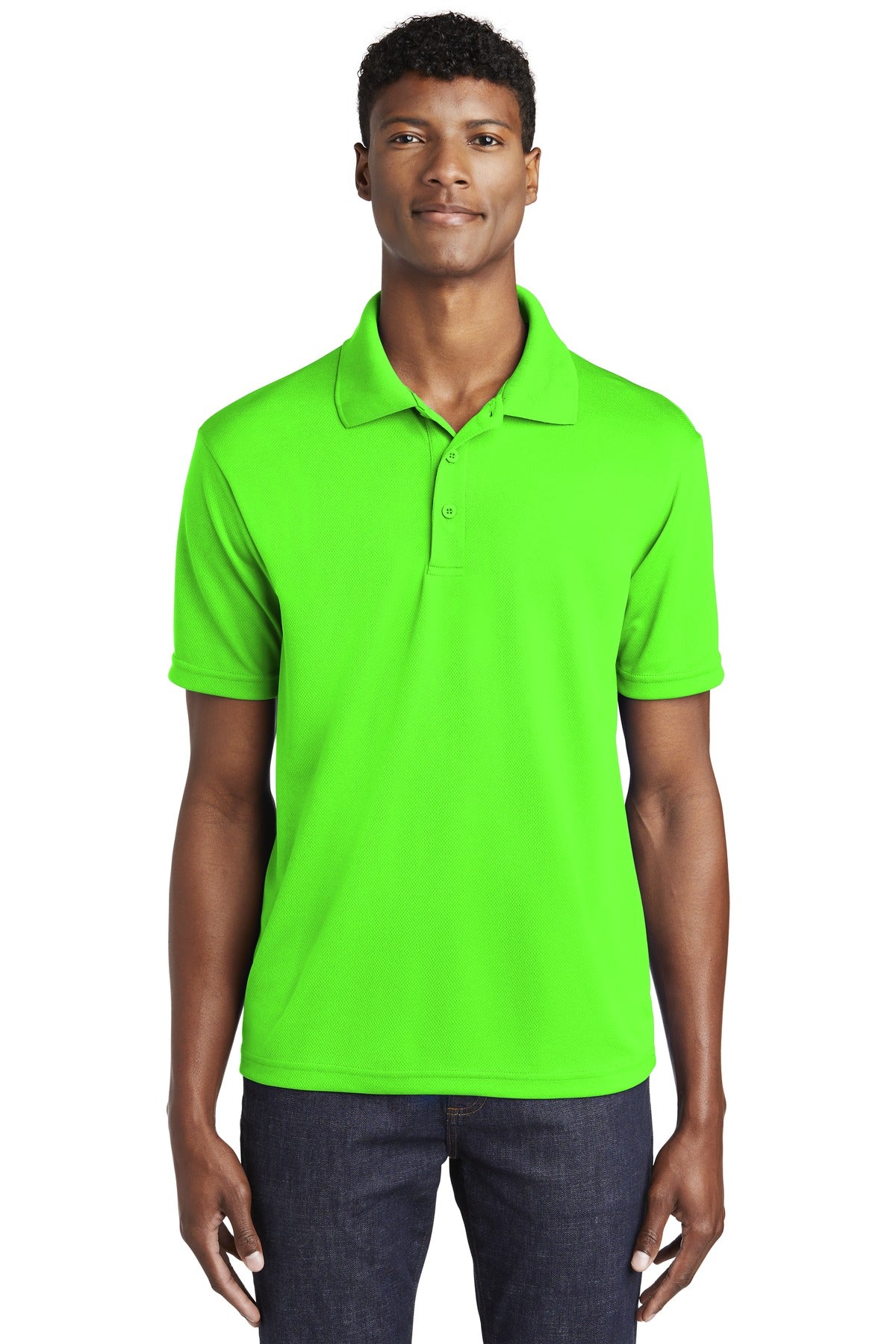 Polos/Knits Neon Green Sport-Tek