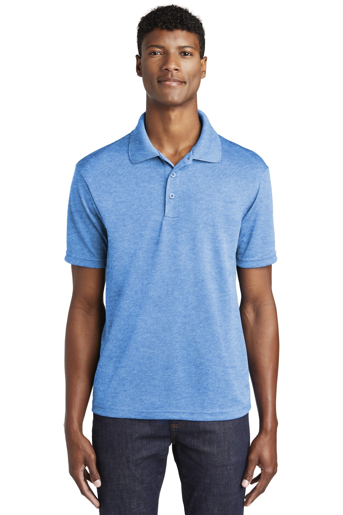 Polos/Knits True Royal Heather Sport-Tek