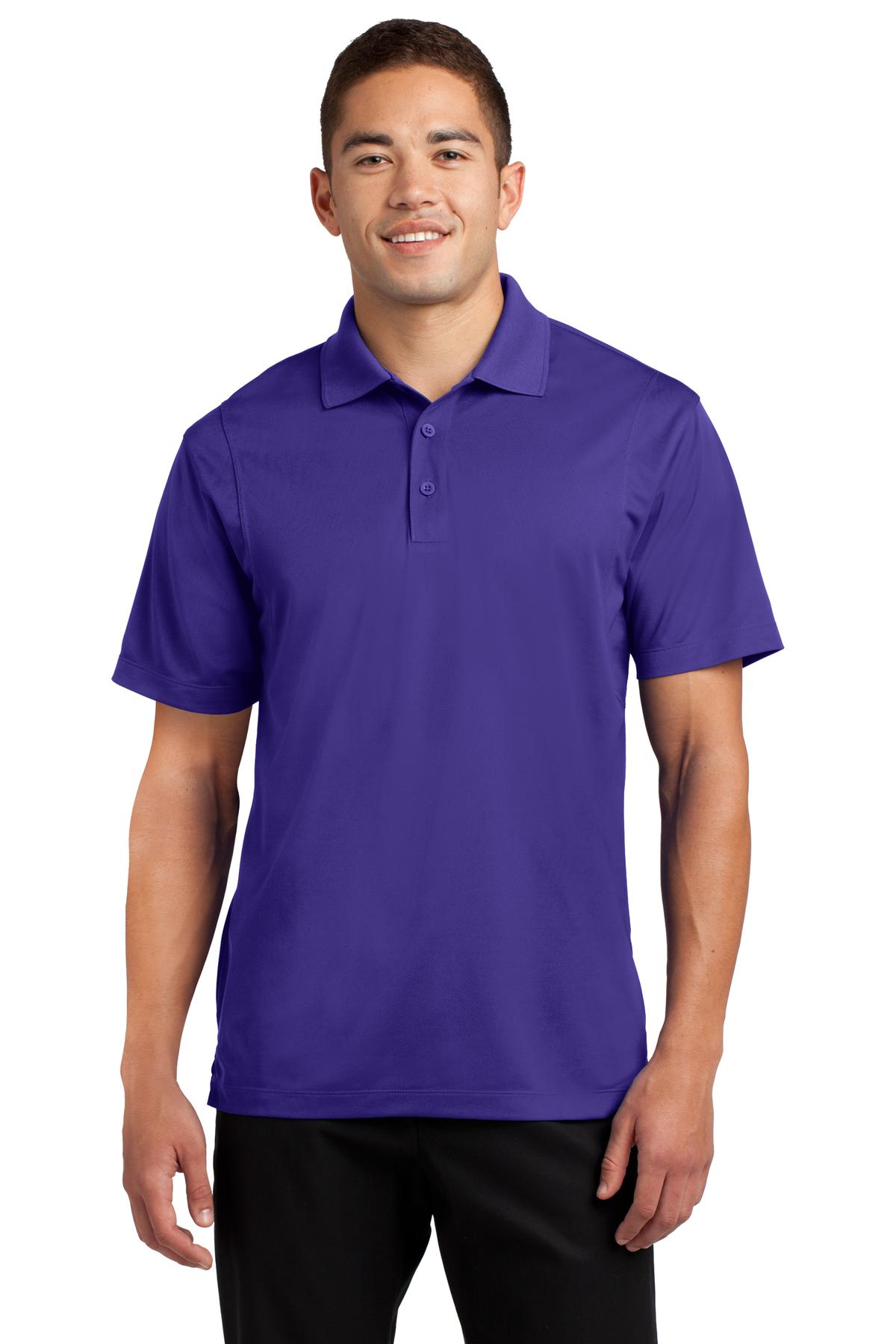 Polos/Knits Purple Sport-Tek