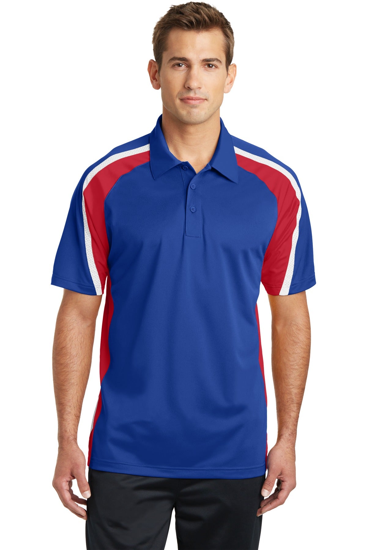 Polos/Knits True Royal/ True Red/ White Sport-Tek