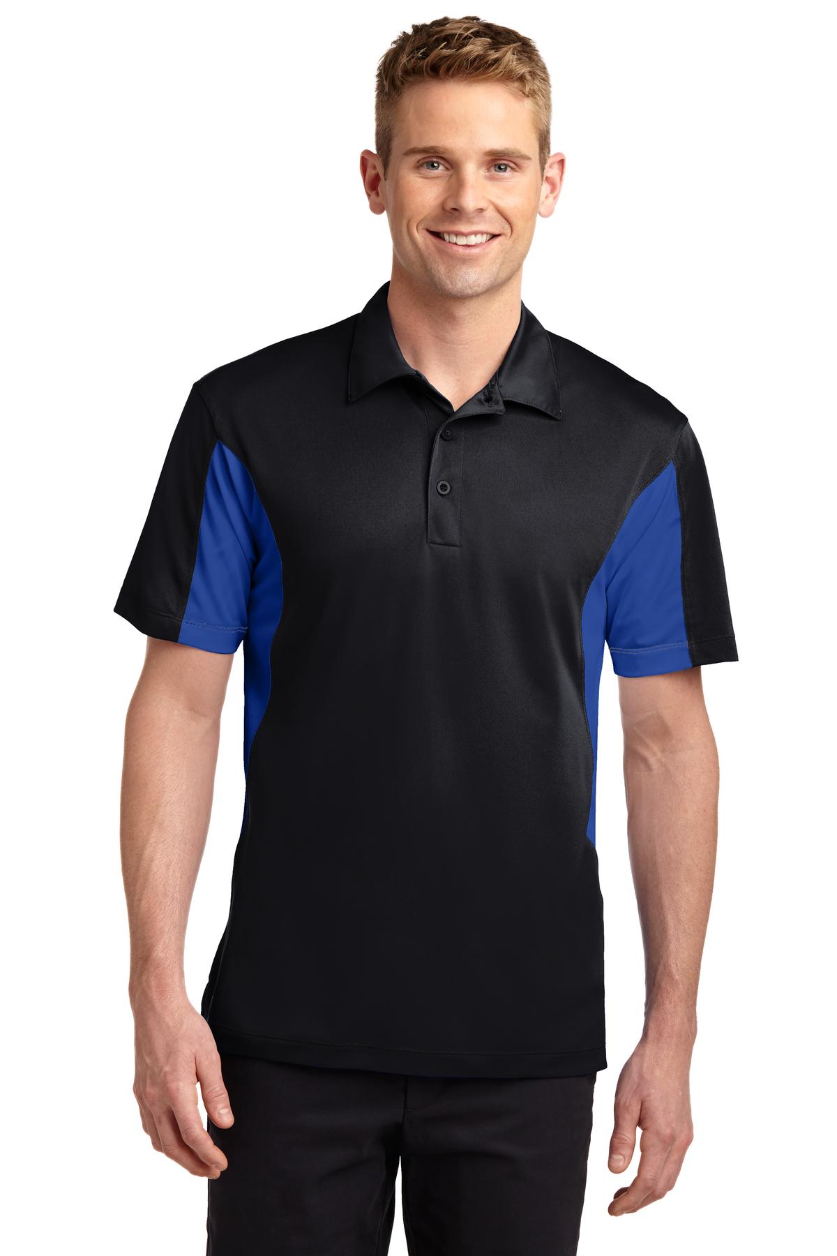 Polos/Knits Black/ True Royal Sport-Tek