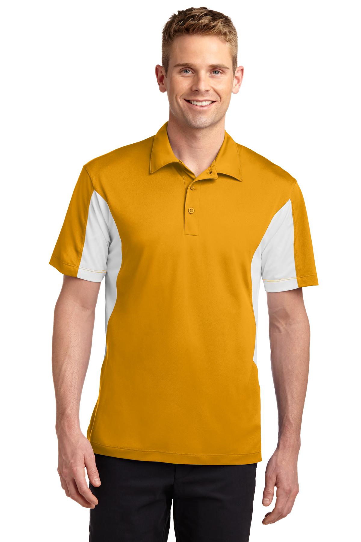 Polos/Knits Gold White Sport-Tek