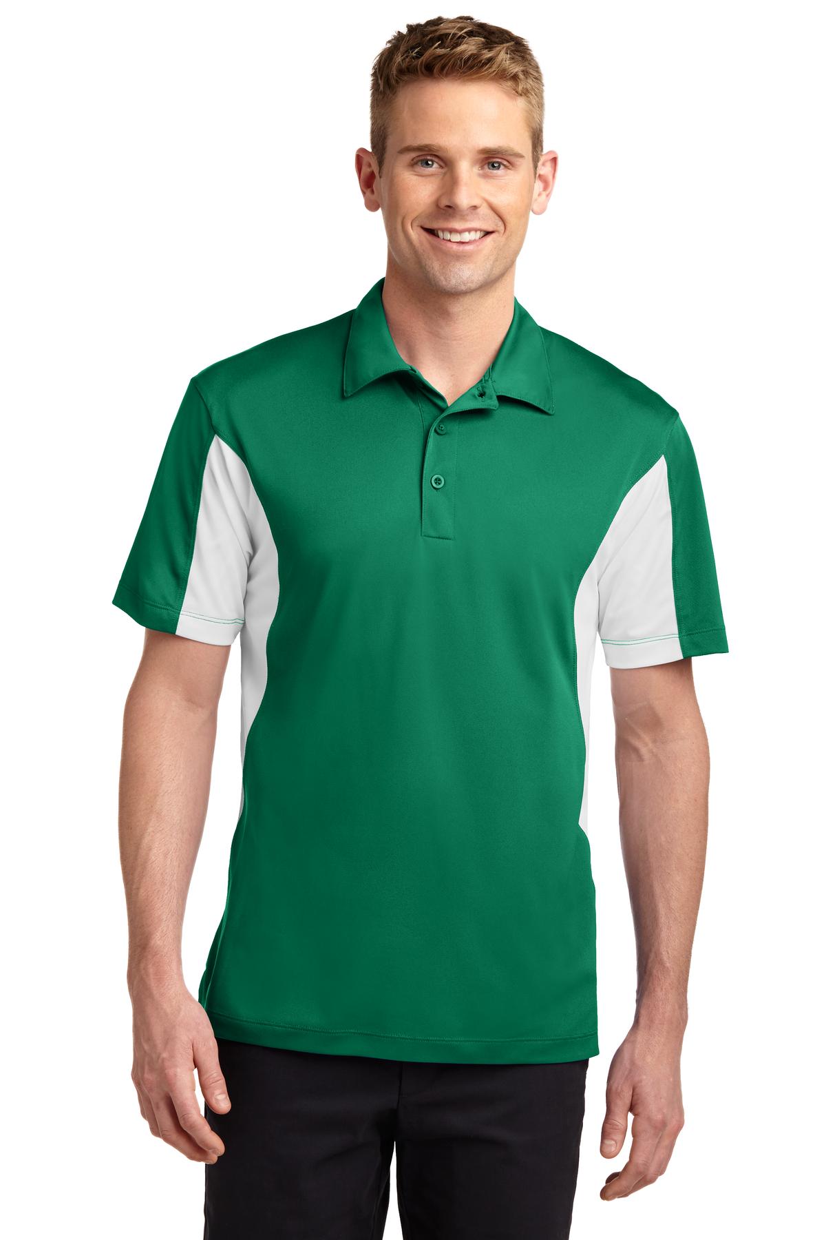 Polos/Knits Kelly Green White Sport-Tek