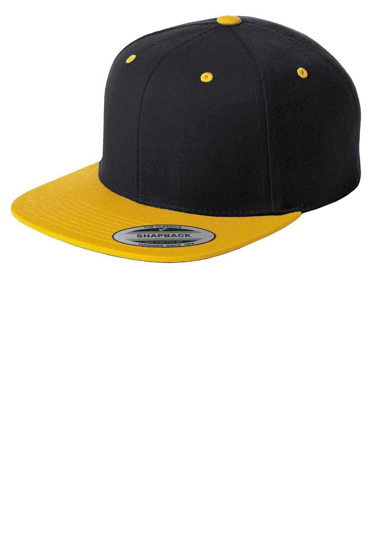 Caps Black/ Gold OSFA Sport-Tek