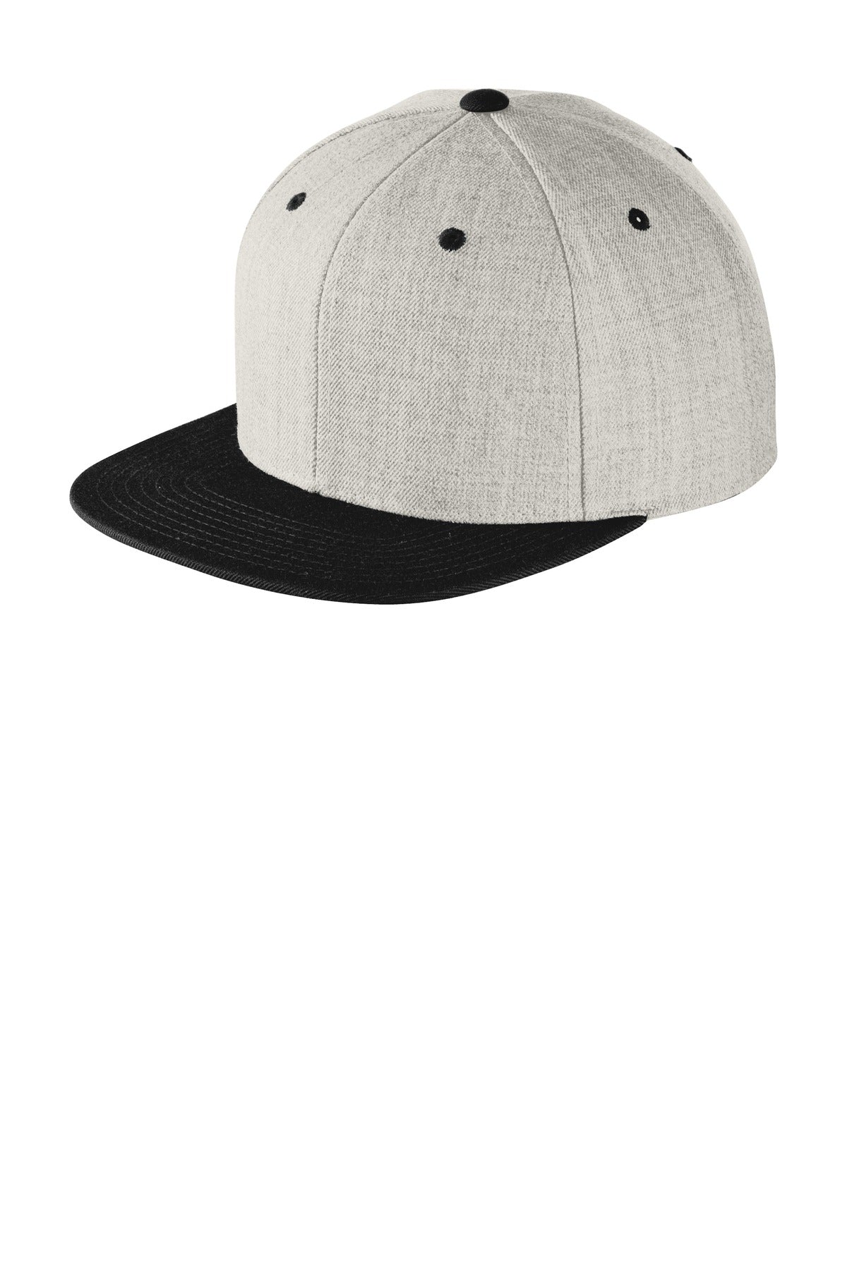 Caps Heather Grey/ Black OSFA Sport-Tek