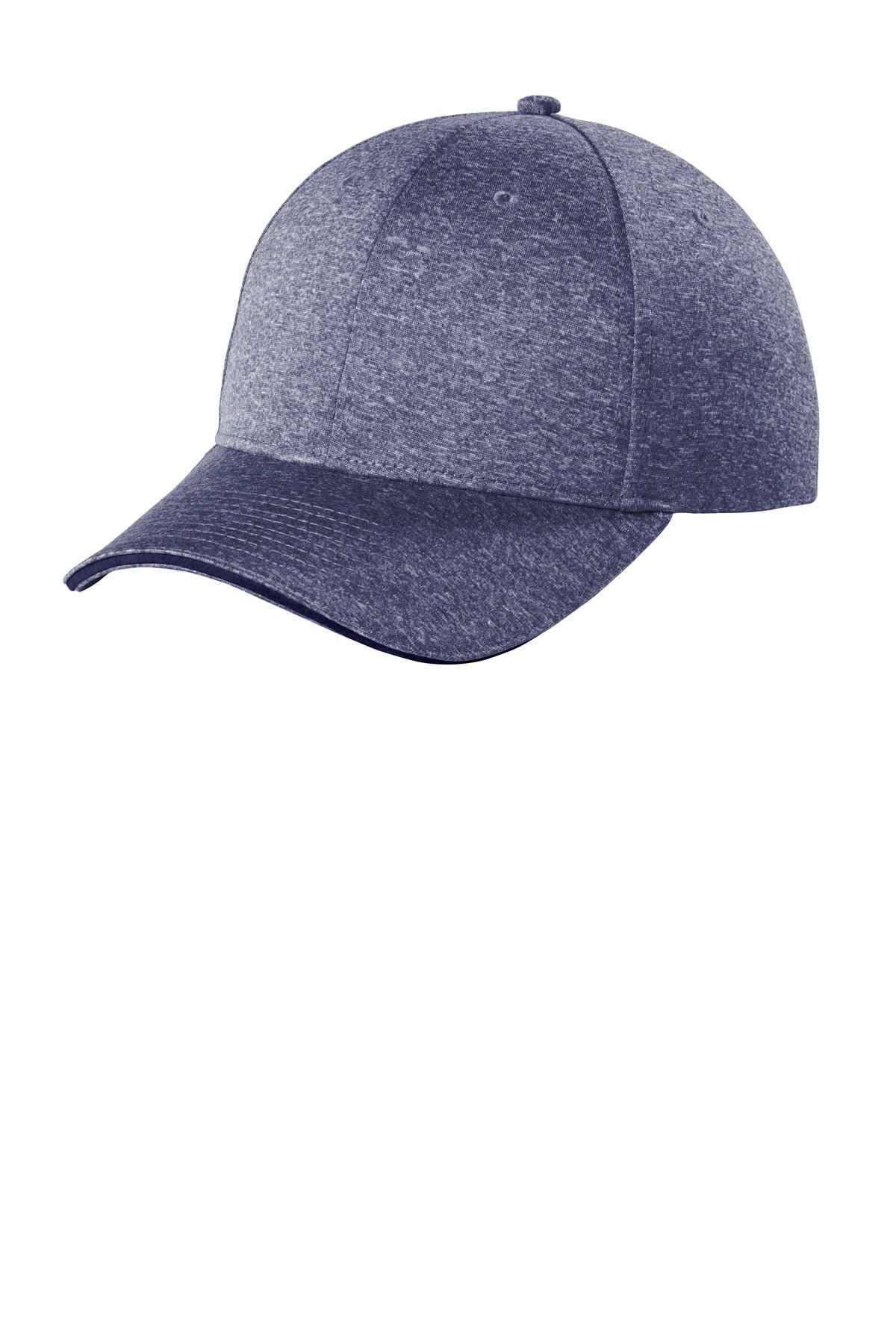 Caps True Navy Heather/ True Navy OSFA Sport-Tek