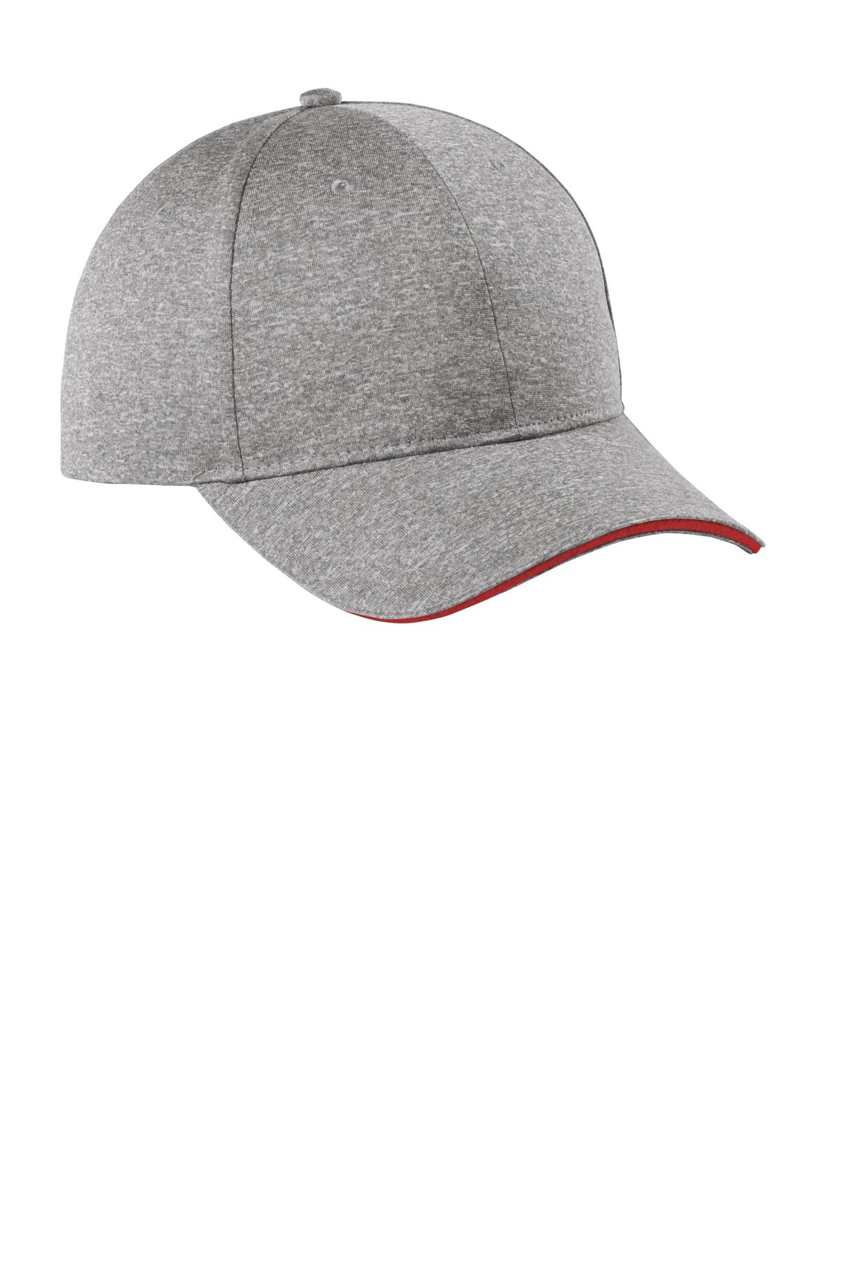 Caps Vintage Heather/ True Red OSFA Sport-Tek