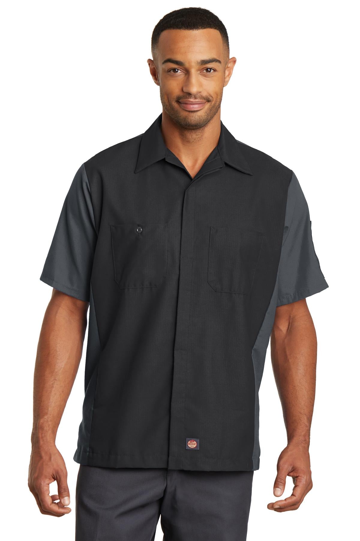 Workwear Black/ Charcoal Red Kap