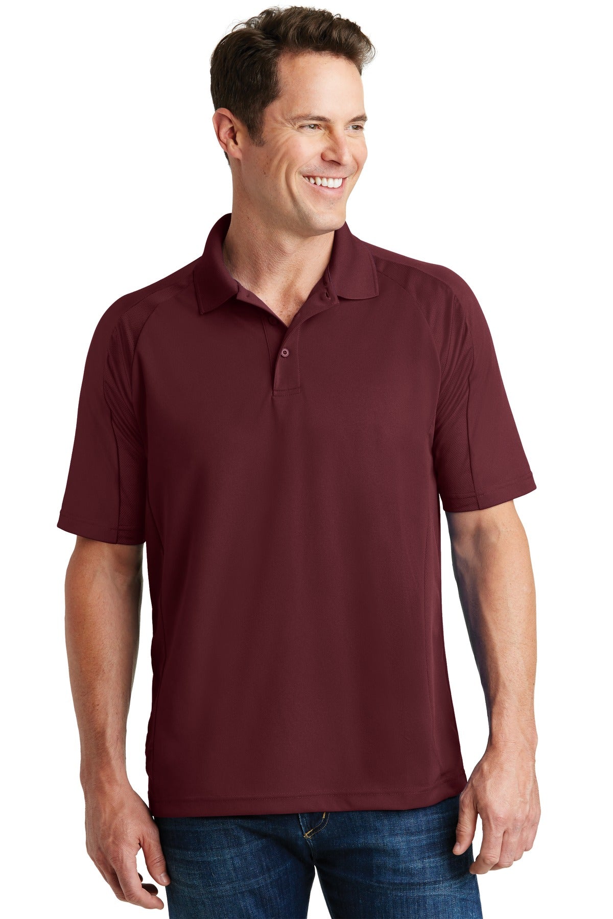 Polos/Knits Maroon Sport-Tek