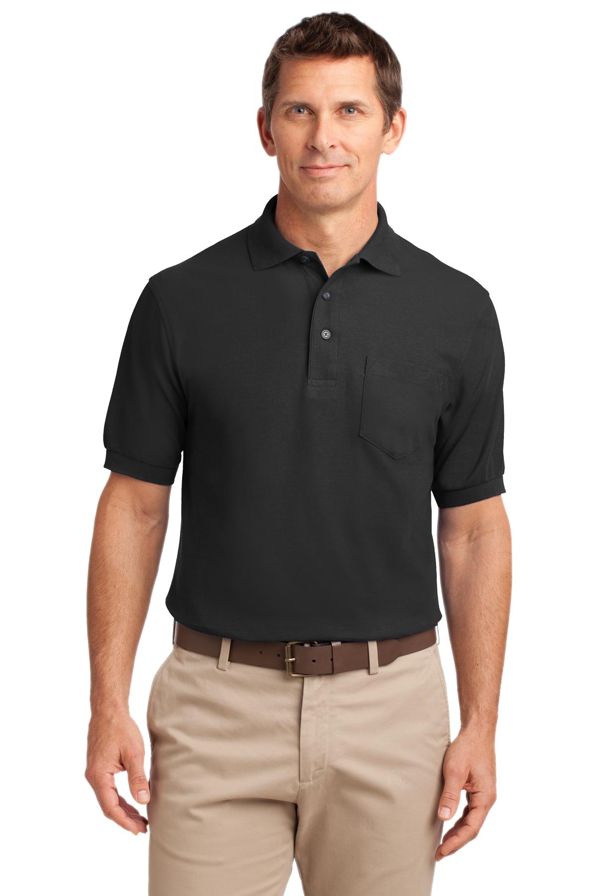 Polos/Knits Black Port Authority