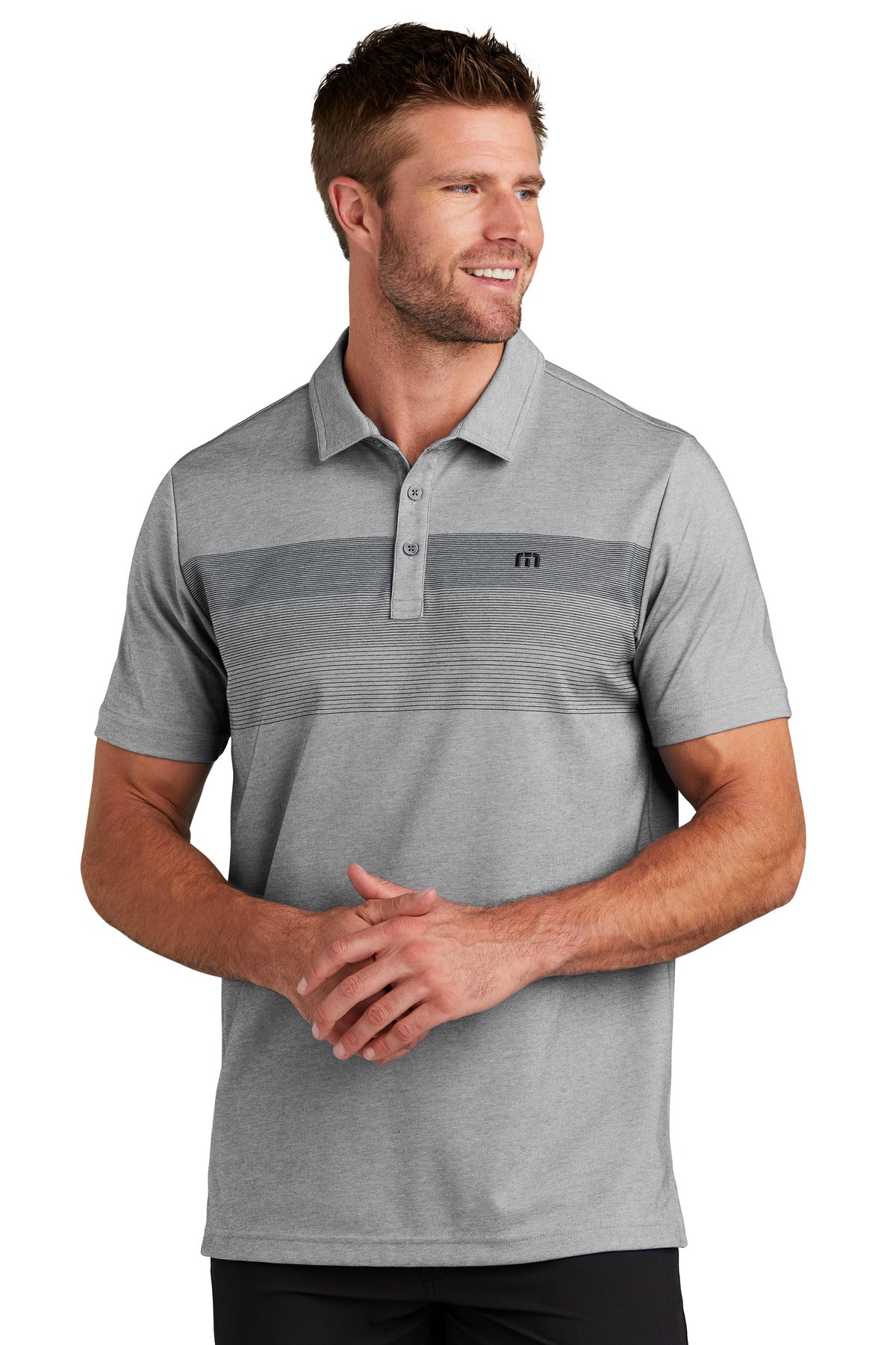 Polos/Knits Quiet Shade Grey Heather TravisMathew