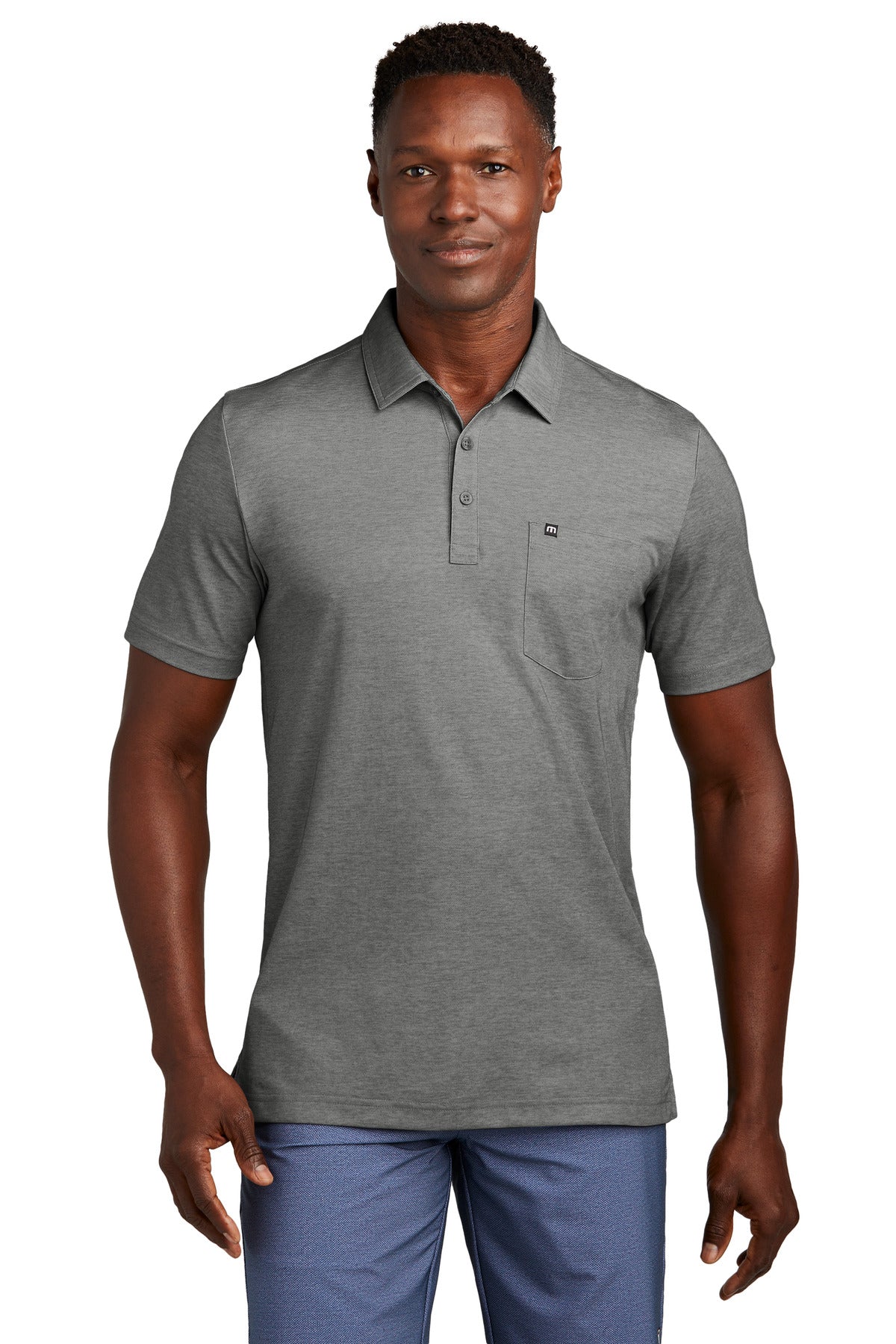 Polos/Knits Quiet Shade Grey Heather TravisMathew