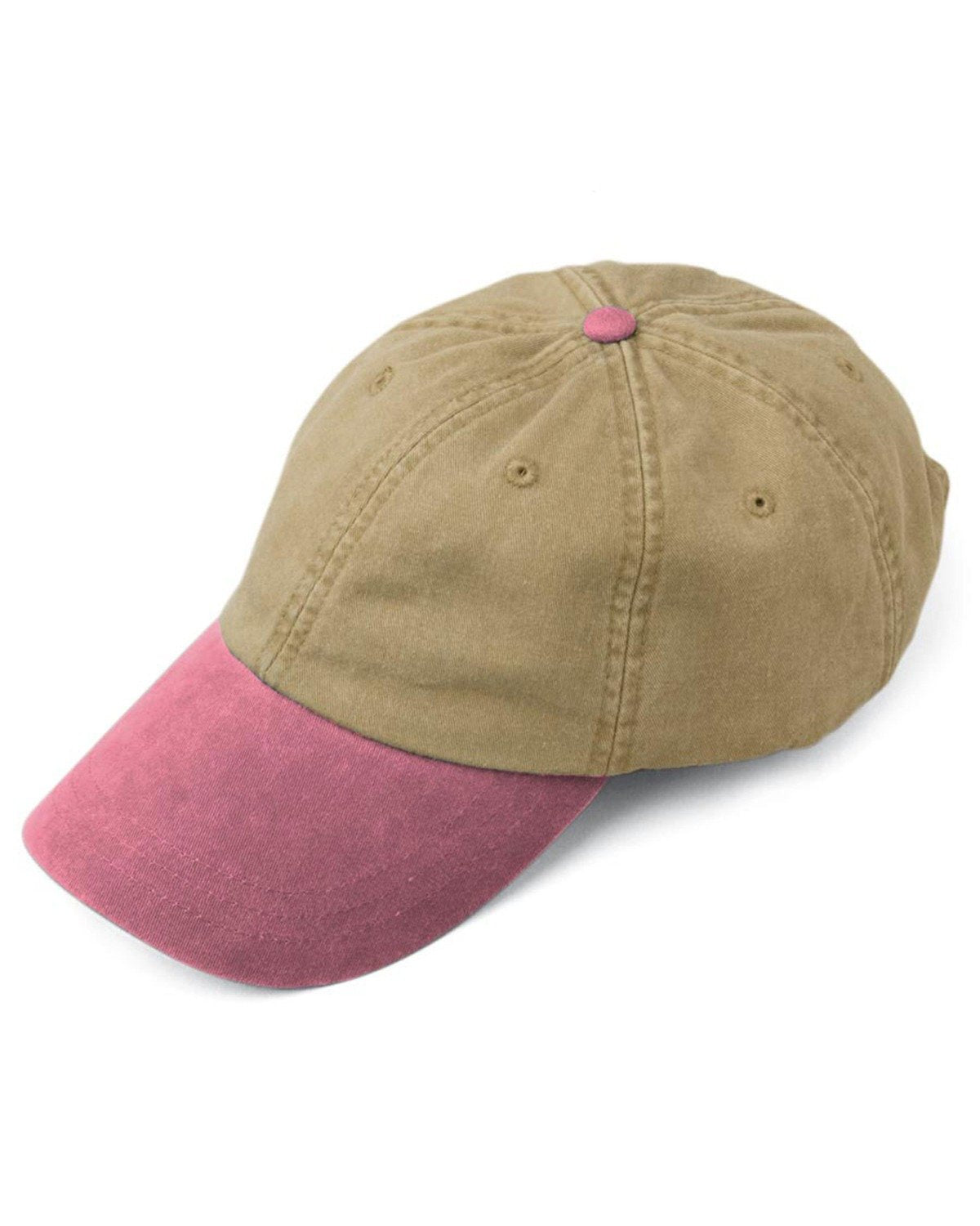 Headwear KHAKI/ CORAL OS Adams