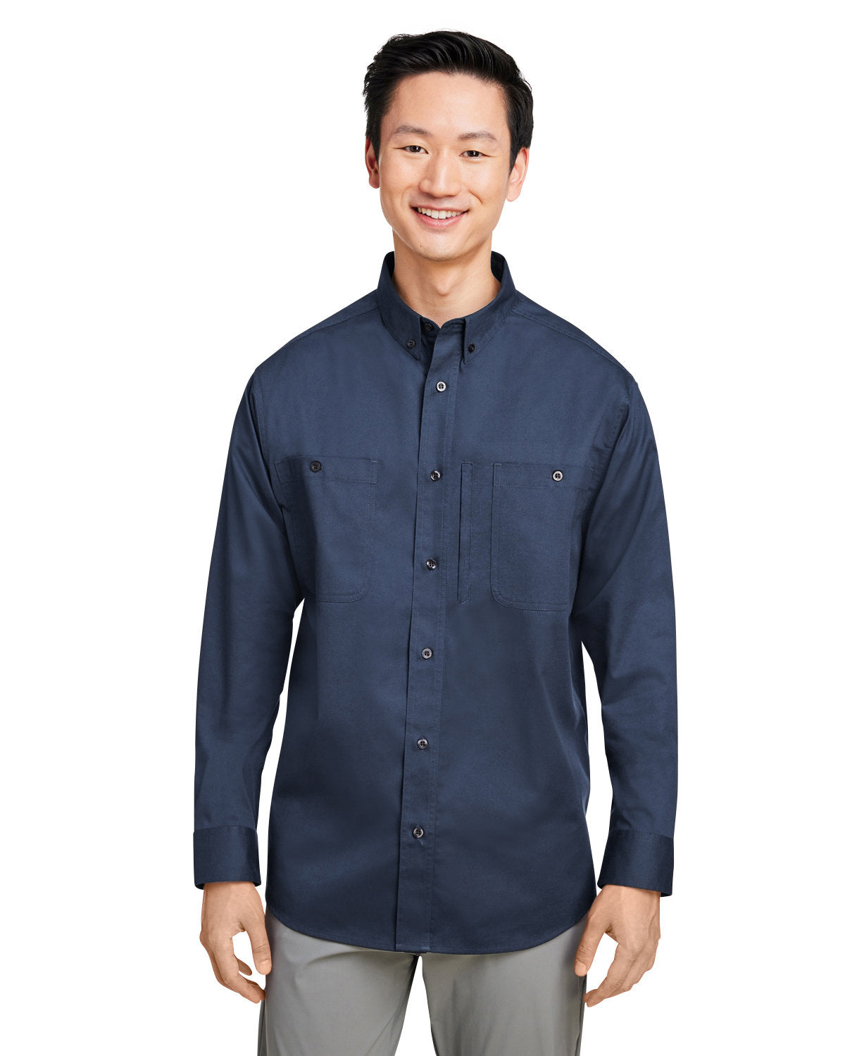 Woven Shirts DARK NAVY 4XL Harriton