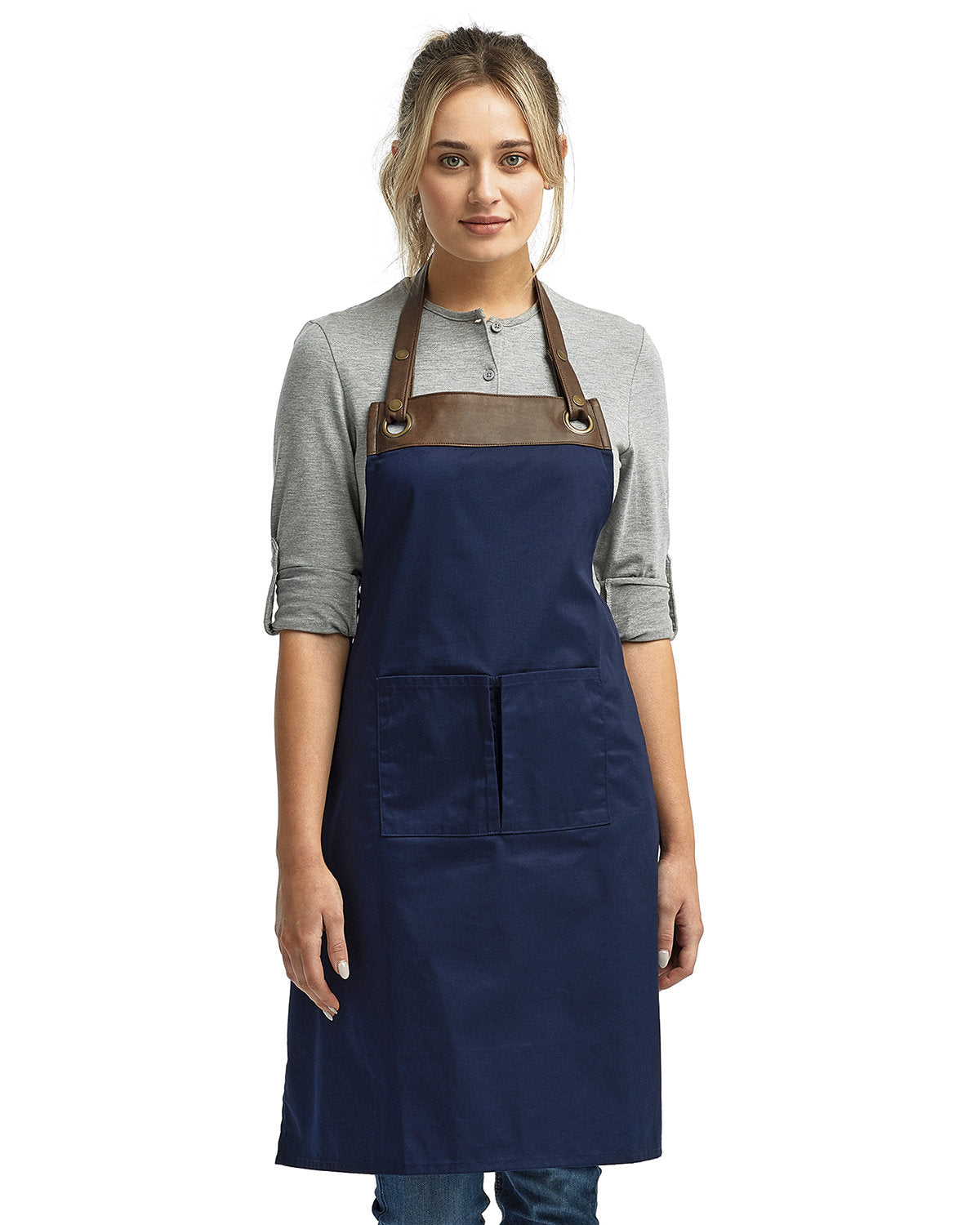 Bags and Accessories NAVY/ BROWN OS Artisan Collection b