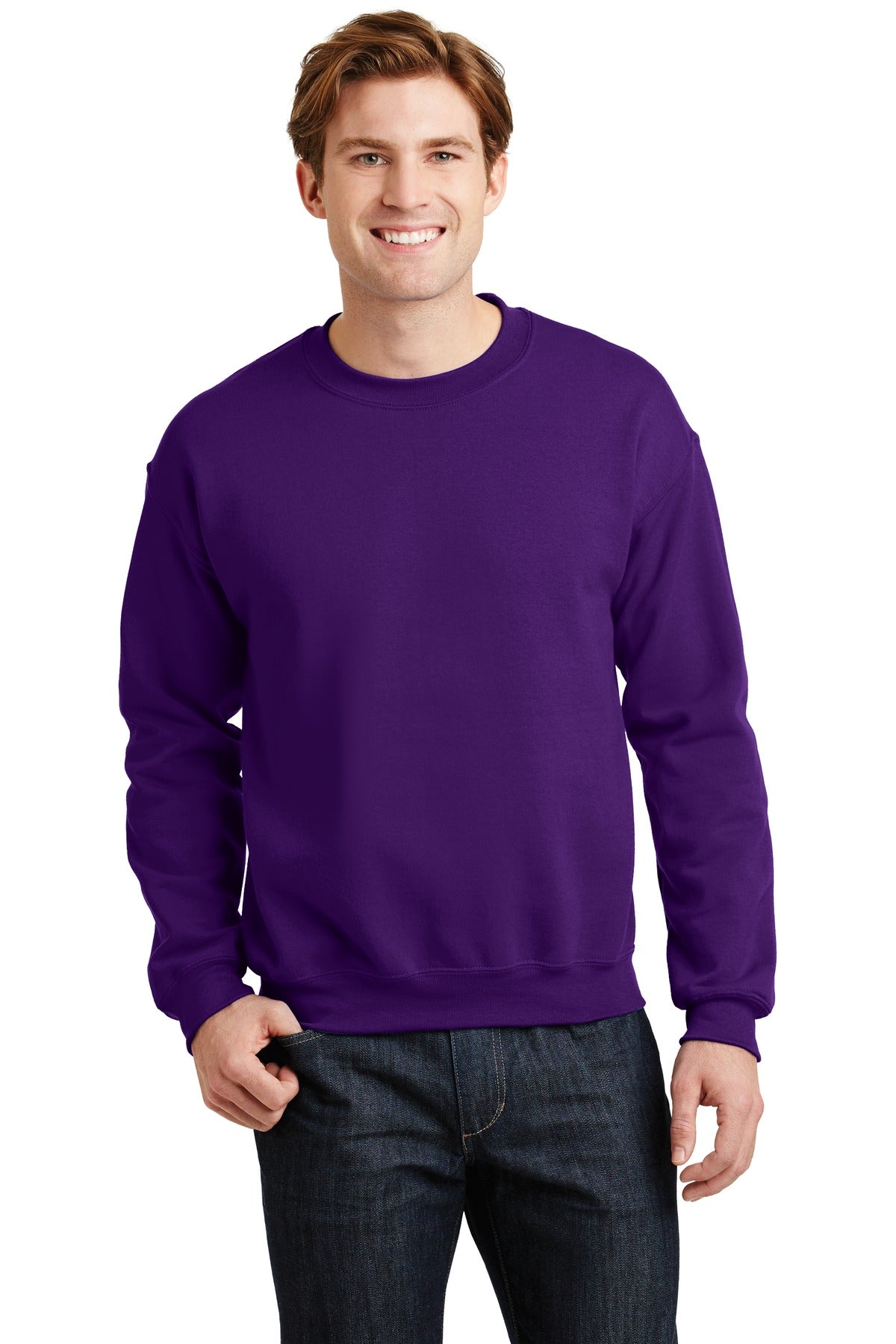 Sweatshirts/Fleece Purple Gildan