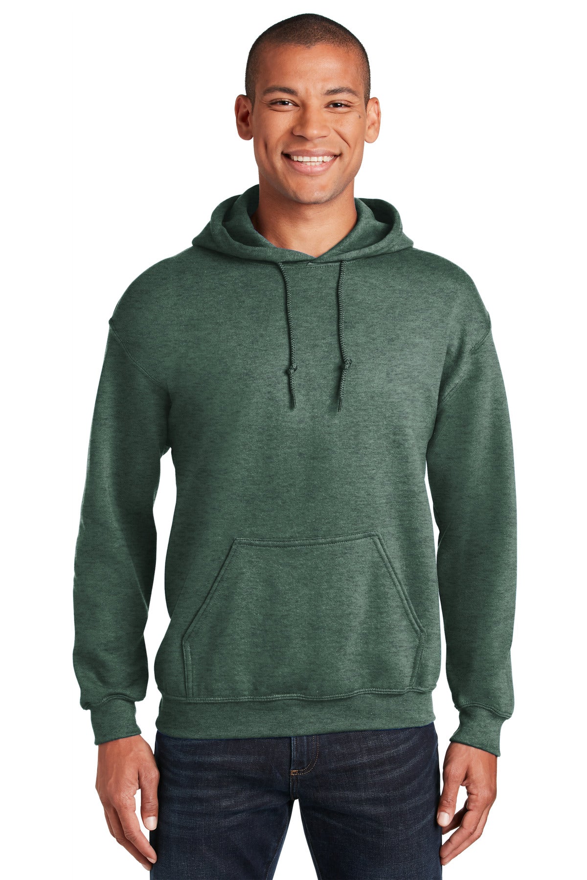 Sweatshirts/Fleece Heather Sport Dark Green Gildan