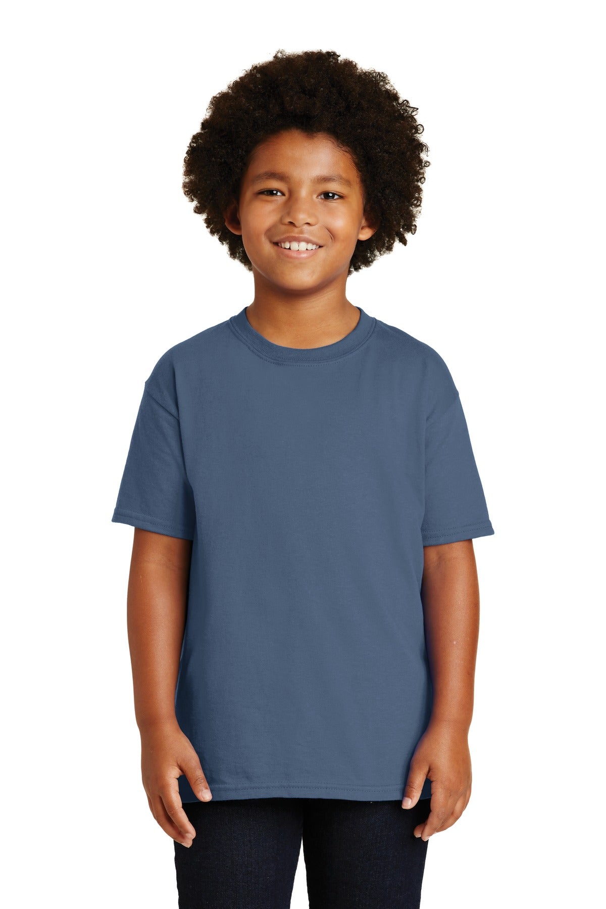 T-Shirts Indigo Blue Gildan