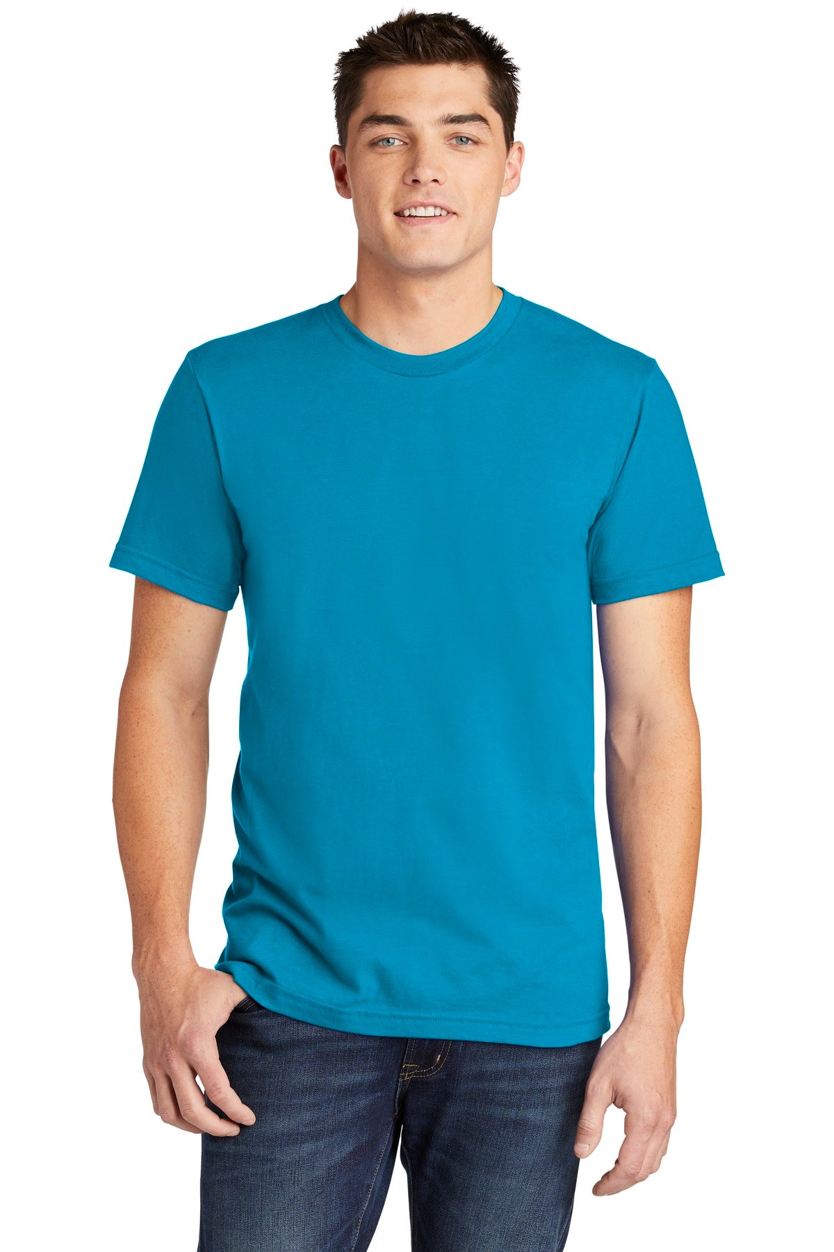 T-Shirts Teal American Apparel