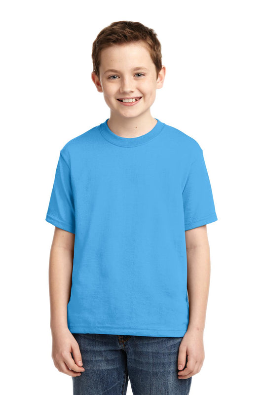 T-Shirts Aquatic Blue Jerzees