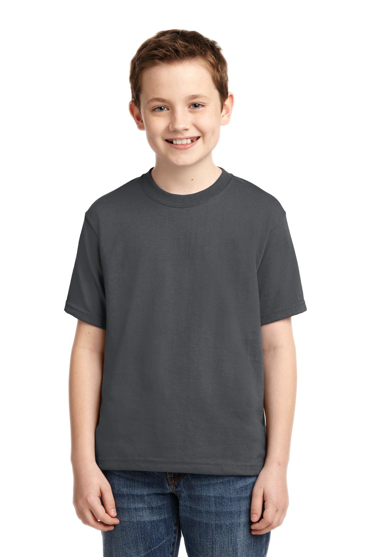 T-Shirts Charcoal Grey Jerzees