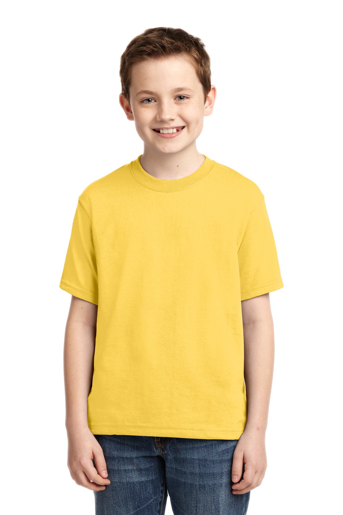 T-Shirts Island Yellow Jerzees