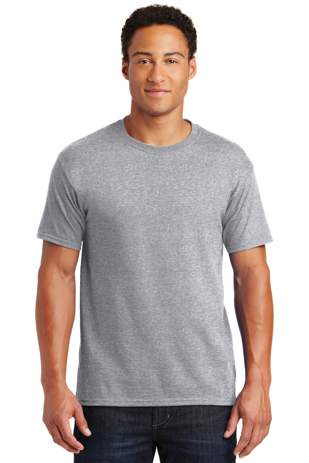 T-Shirts Athletic Heather Jerzees