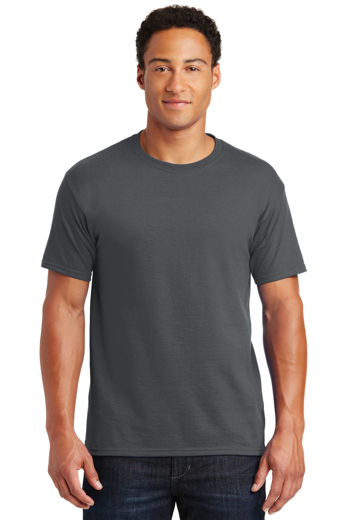 T-Shirts Charcoal Grey Jerzees
