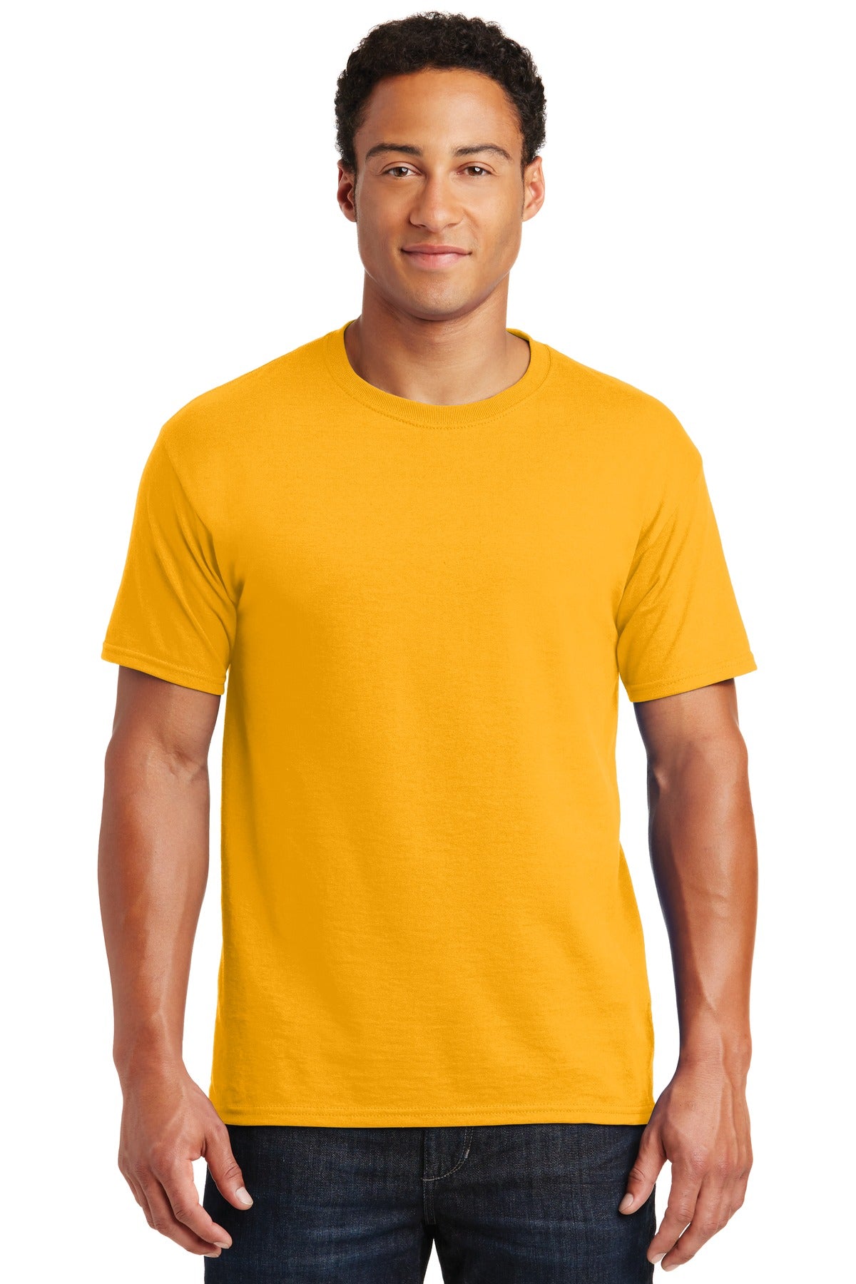 T-Shirts Gold Jerzees