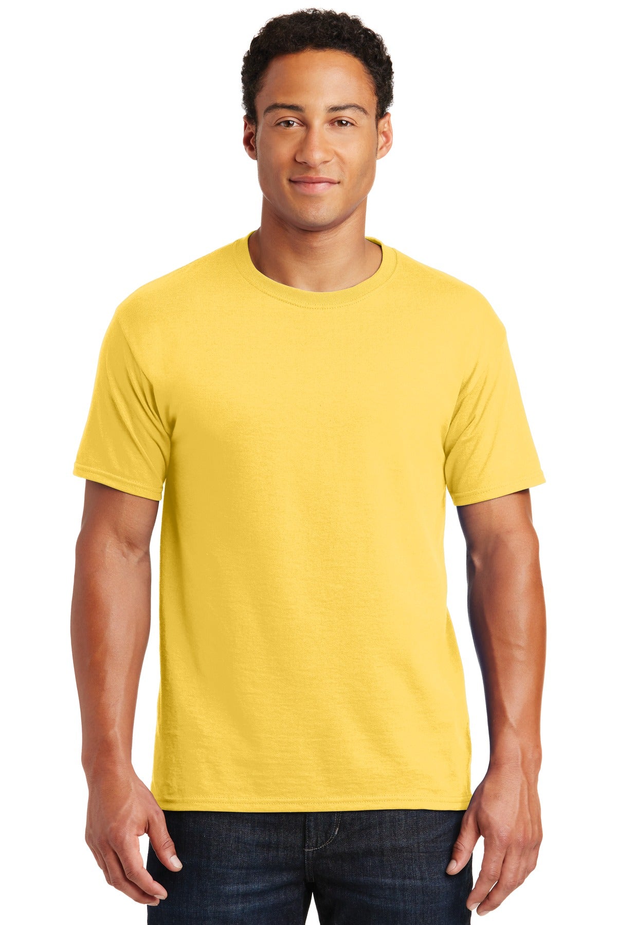 T-Shirts Island Yellow Jerzees