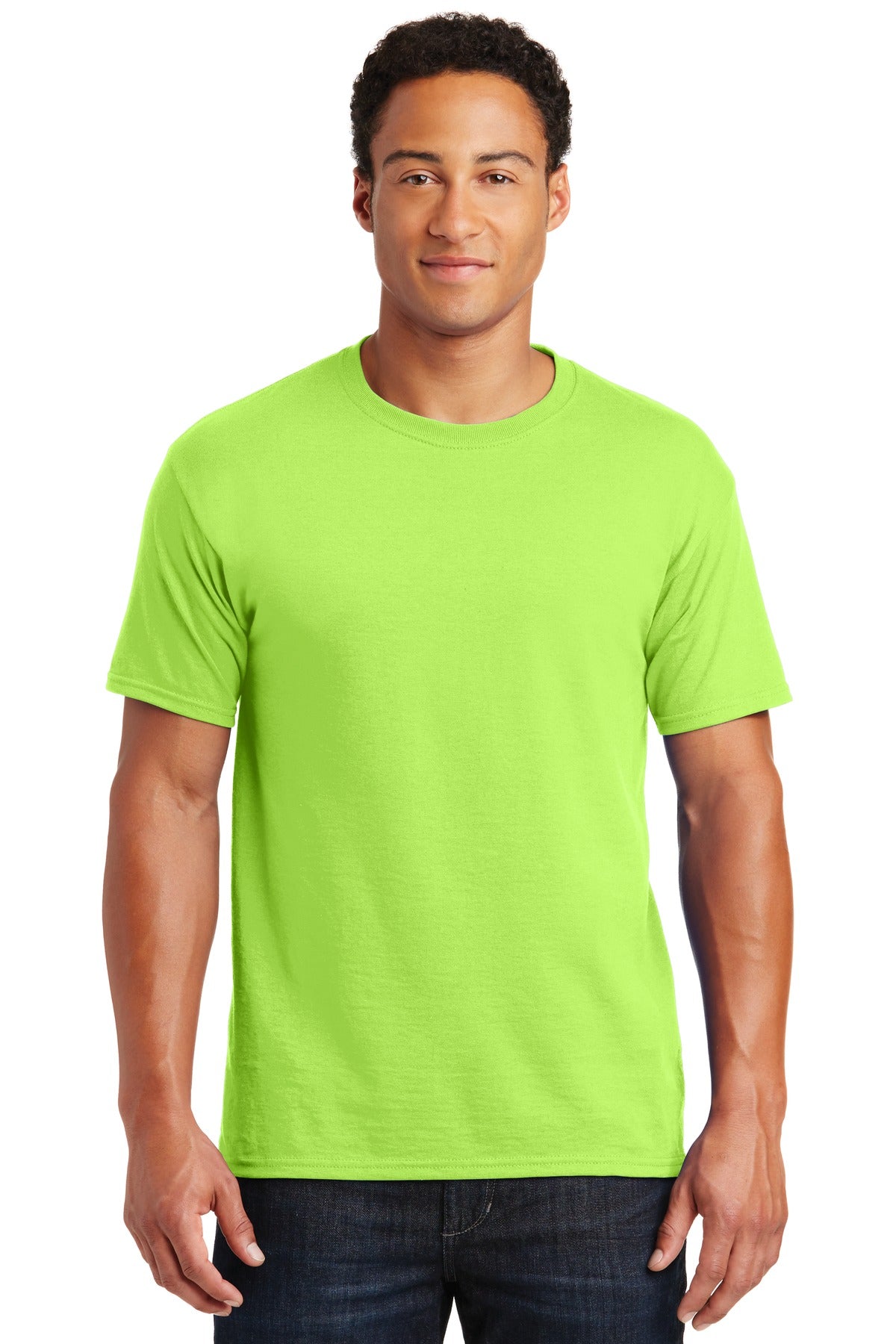 T-Shirts Neon Green Jerzees