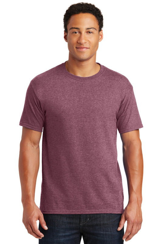 T-Shirts Vintage Heather Maroon Jerzees