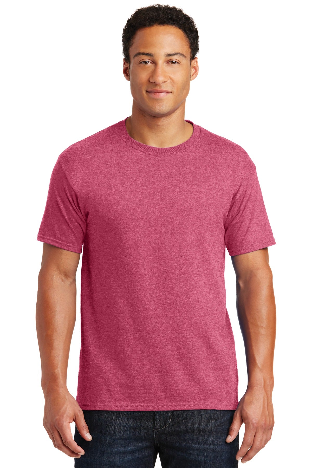 T-Shirts Vintage Heather Red Jerzees